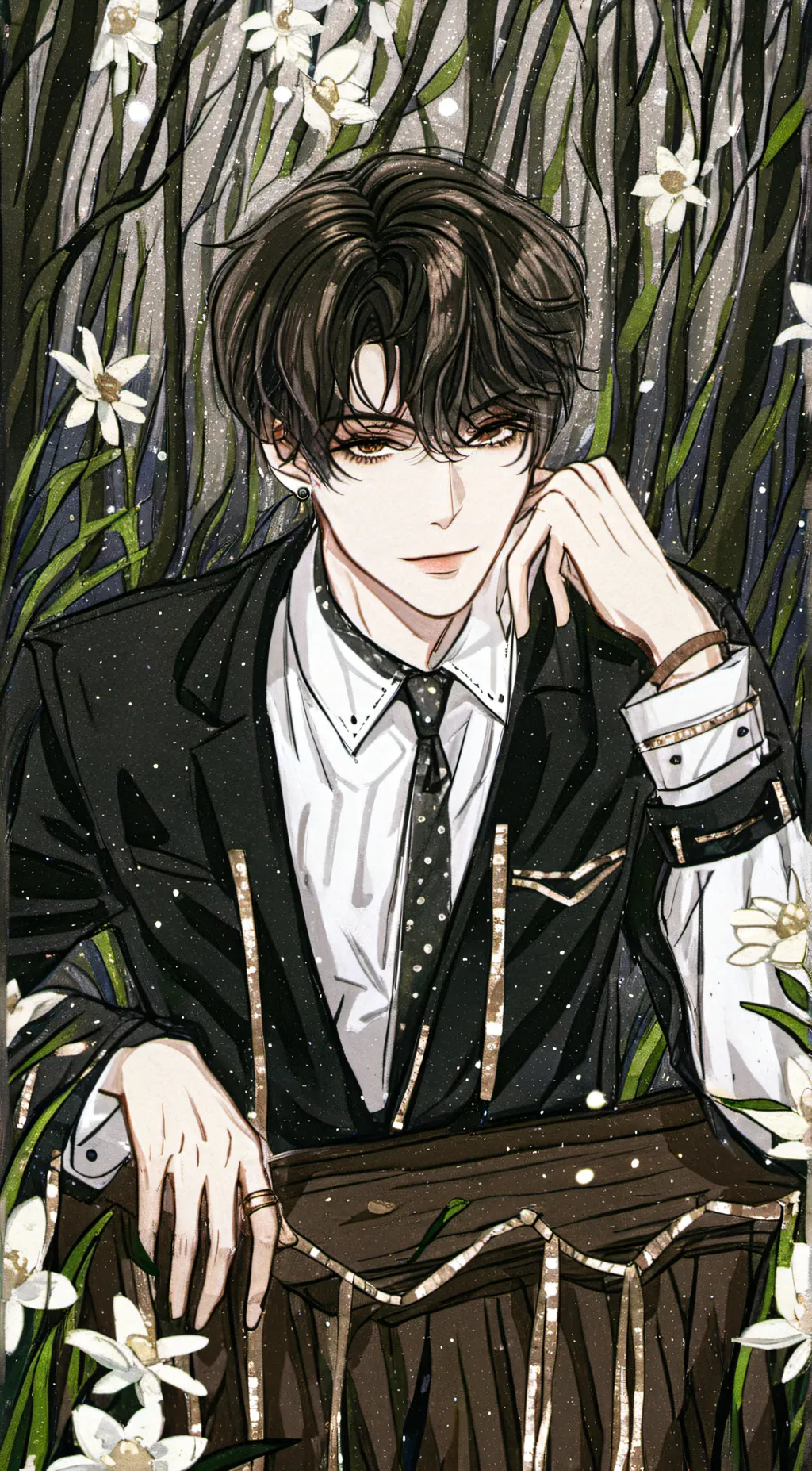 ai character: Dylan  background