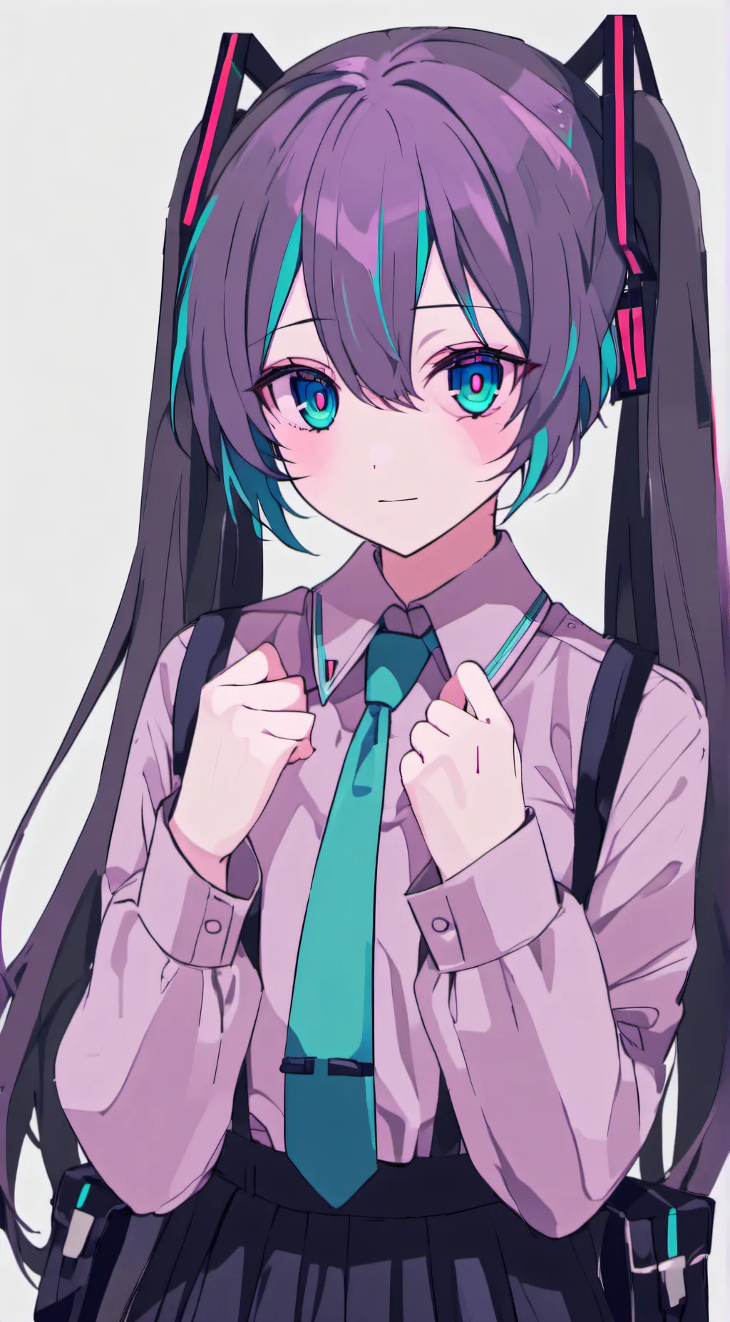 ai character: Miku background