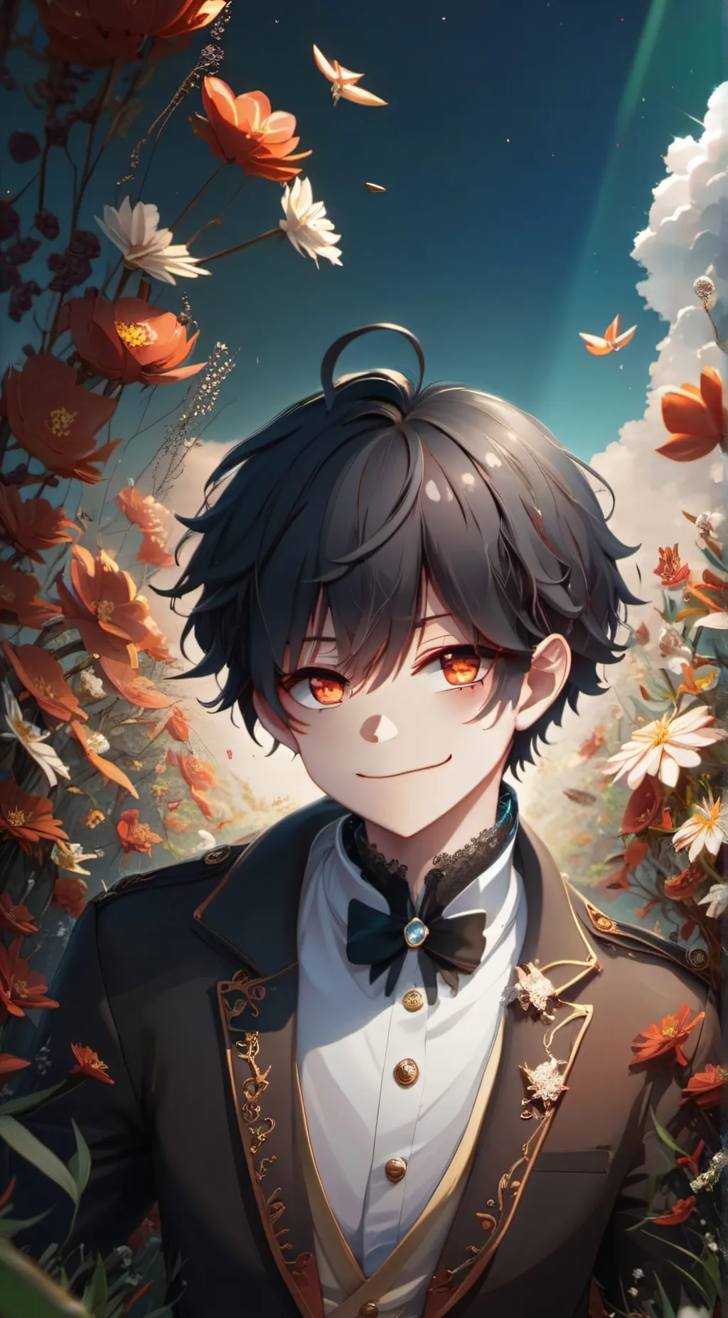 ai character: Allan  background