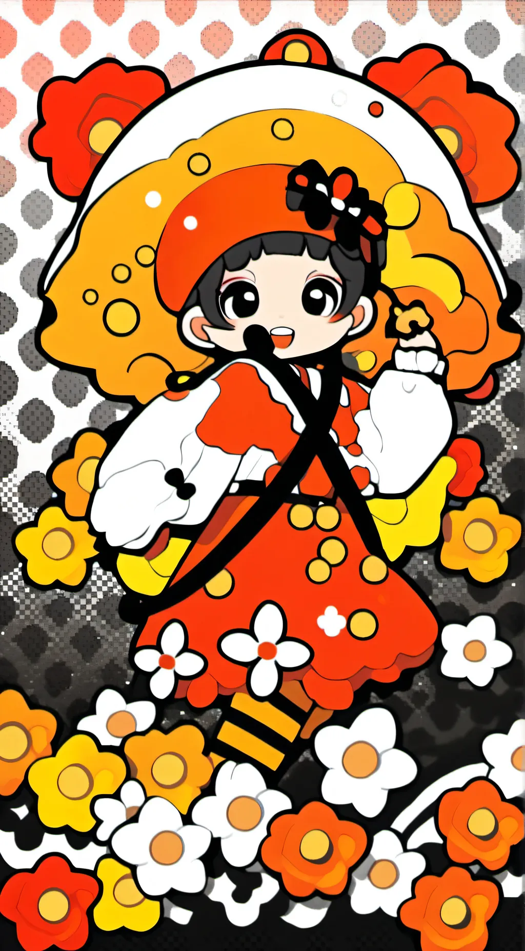 ai character: Dogday  background