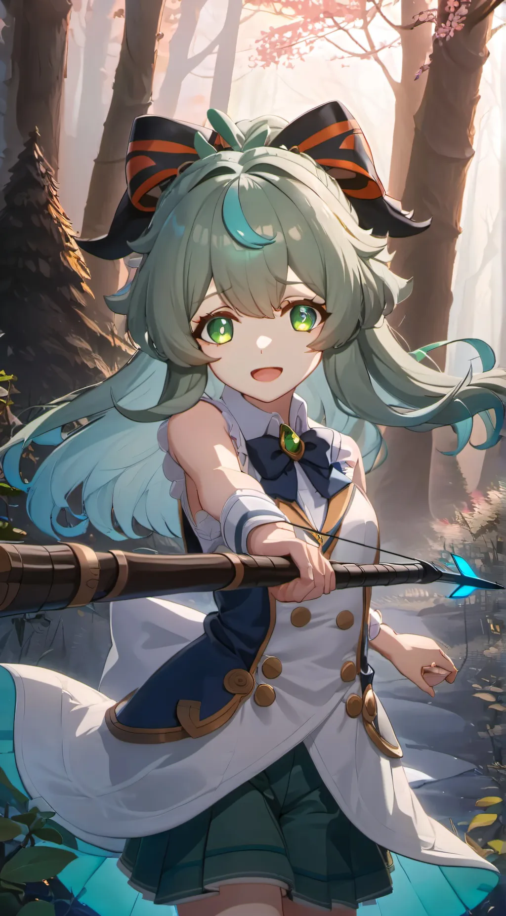 ai character: Aria background