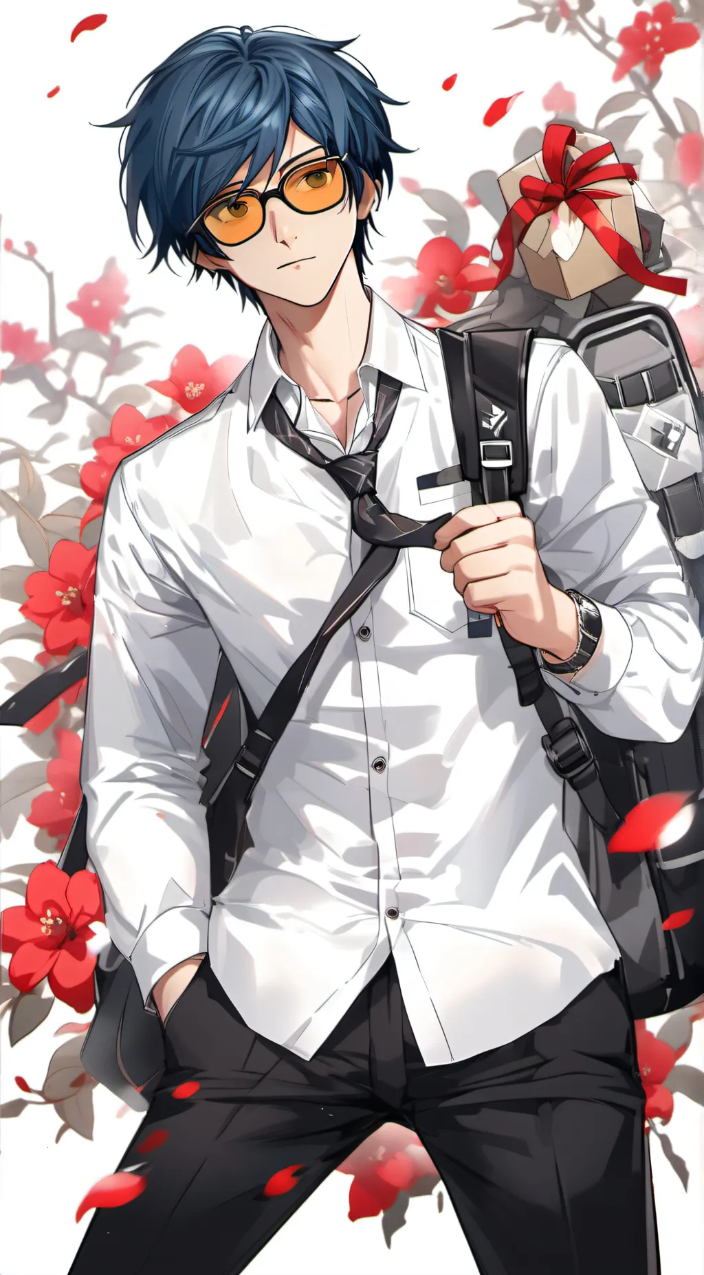 ai character: allen background