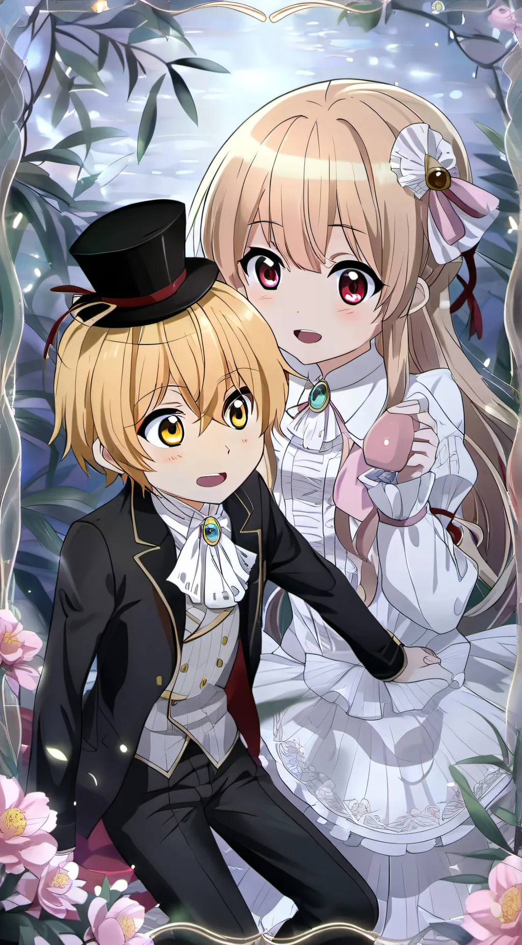 ai character: mom and dad background