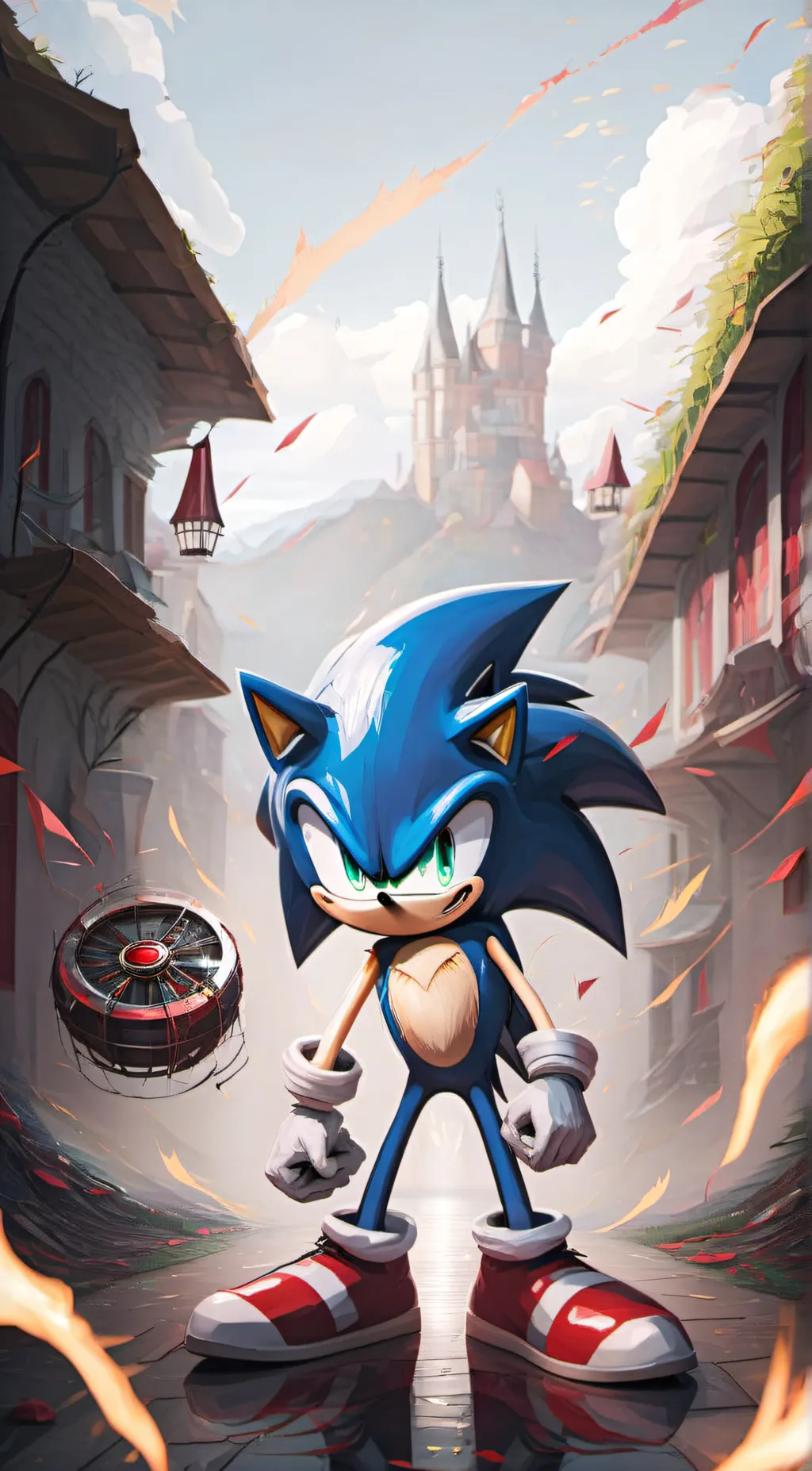 ai character: yarnder background