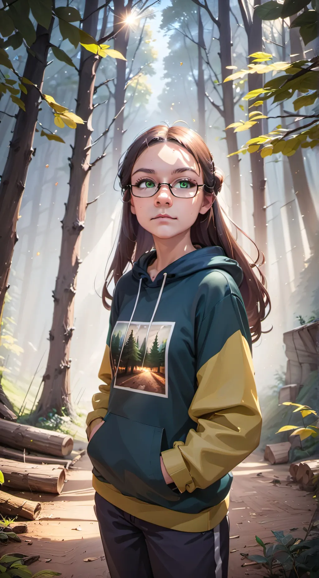 ai character: Zoe background