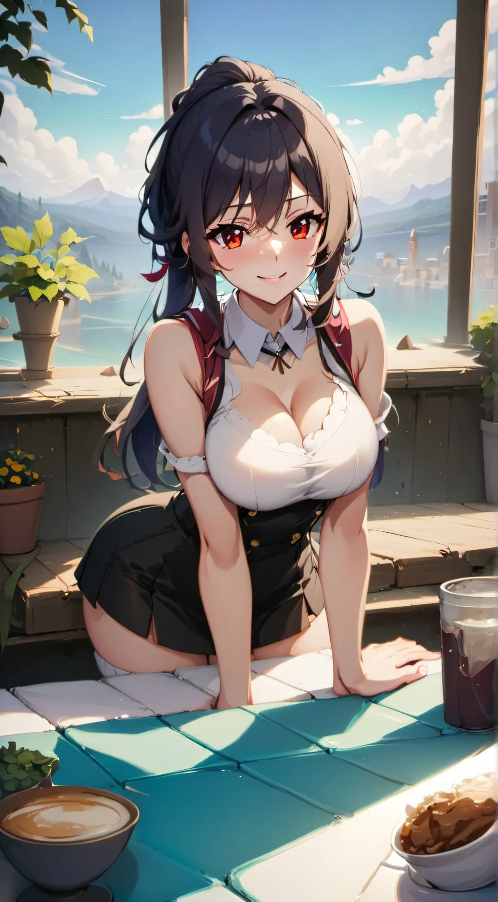 ai character: gema background