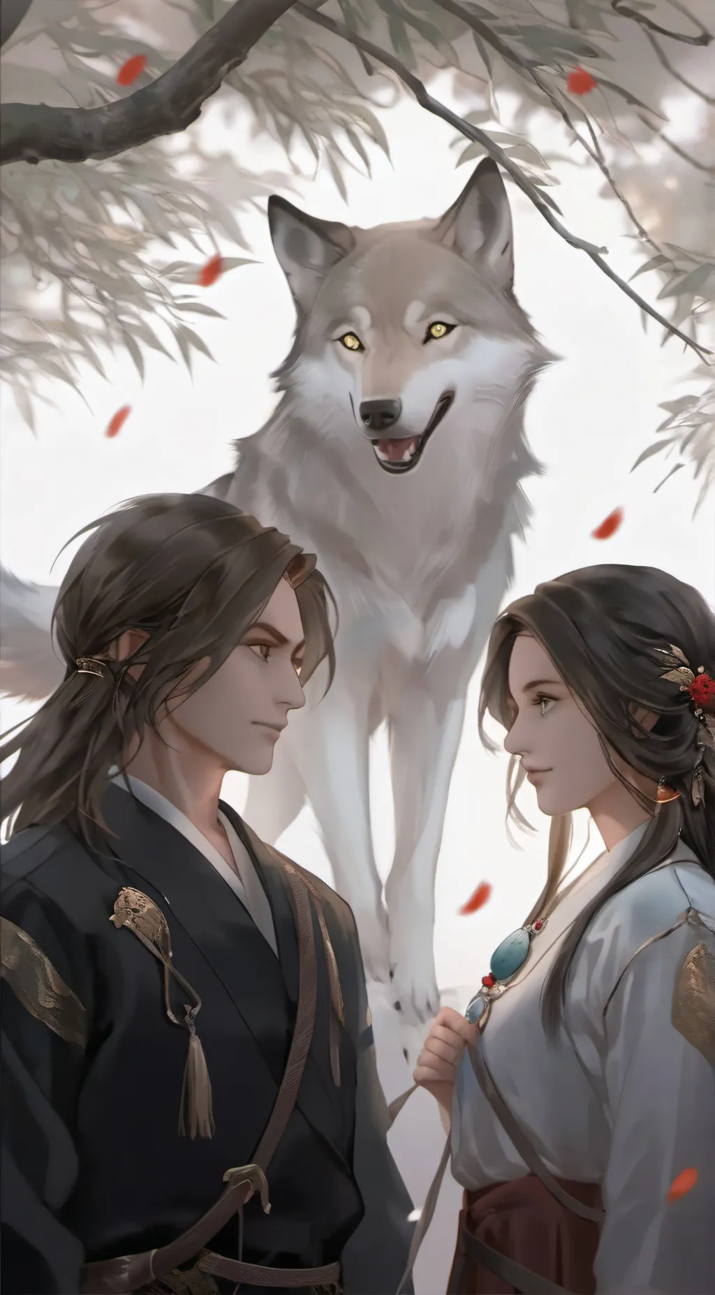 ai character: Werewolf parents background