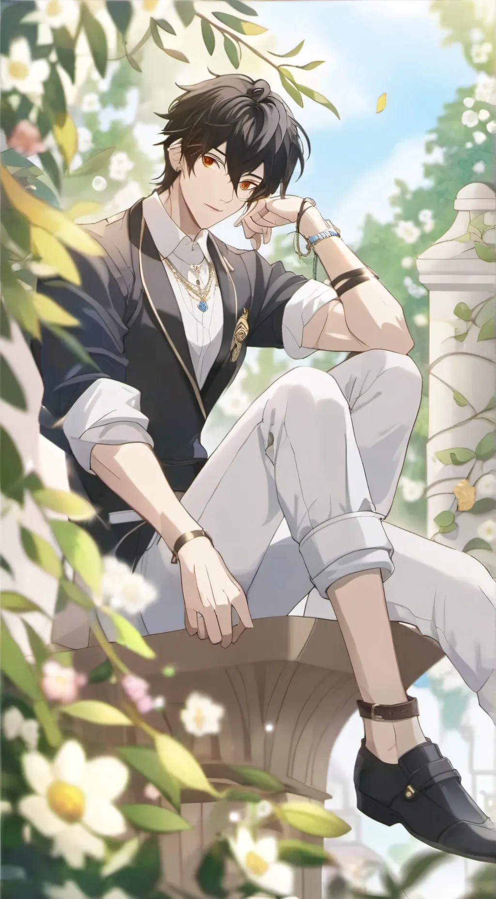 ai character: Levi background