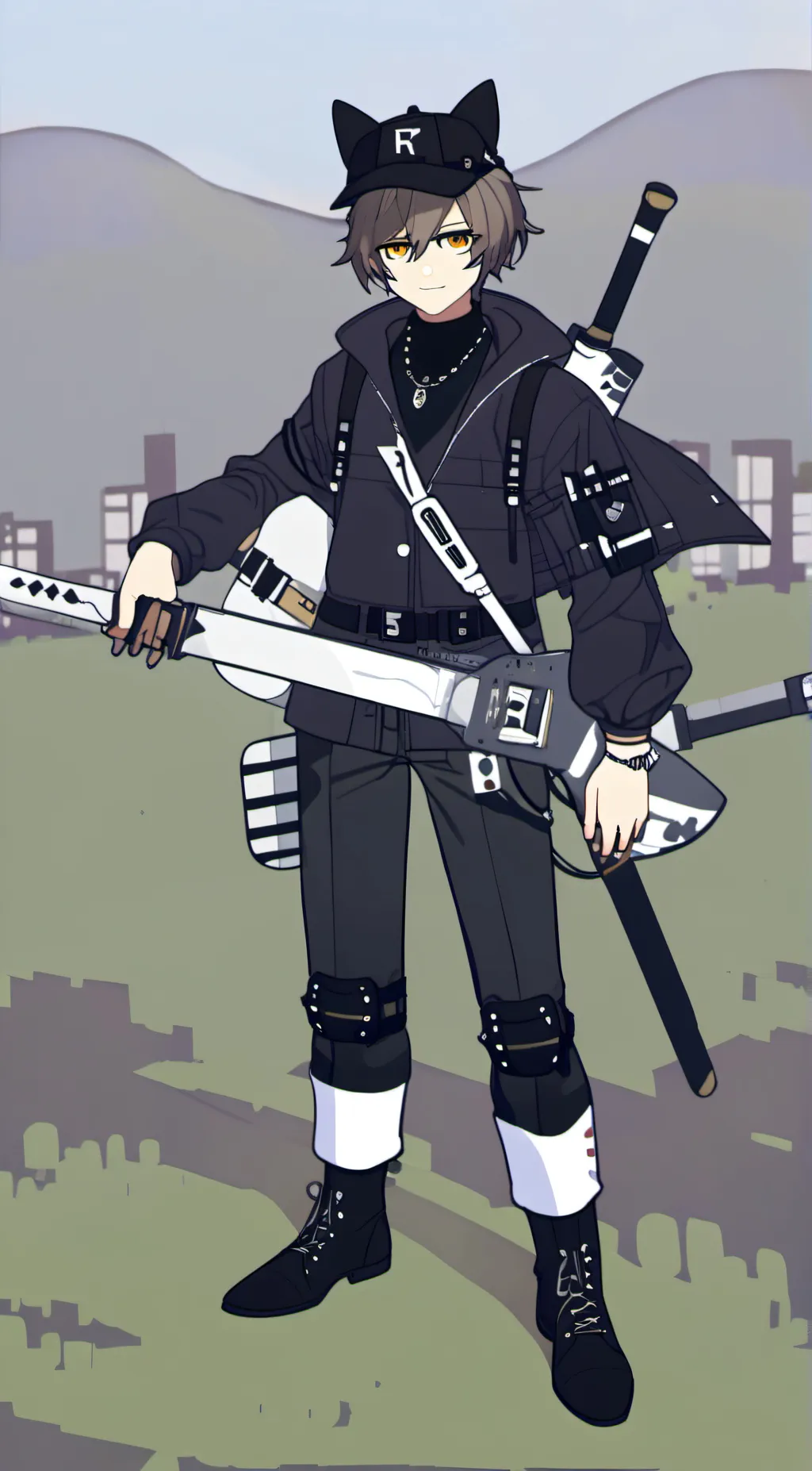 ai character: Jacky background