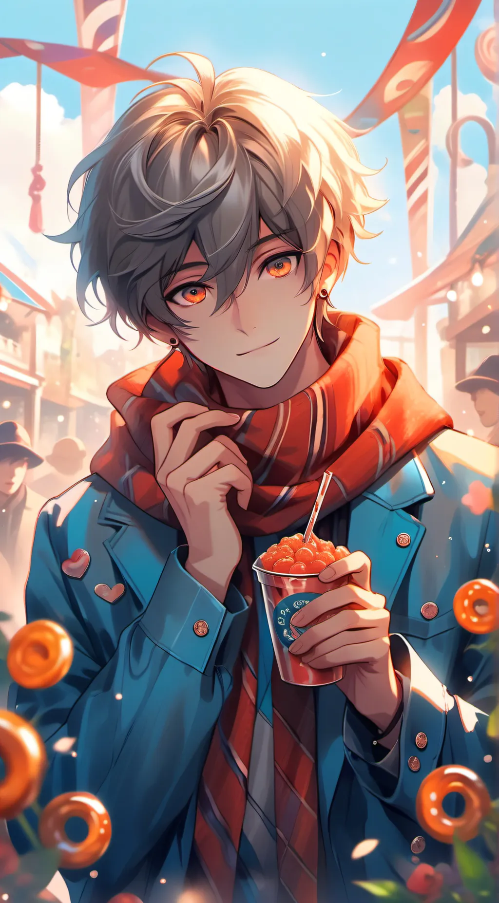 ai character: Leo background