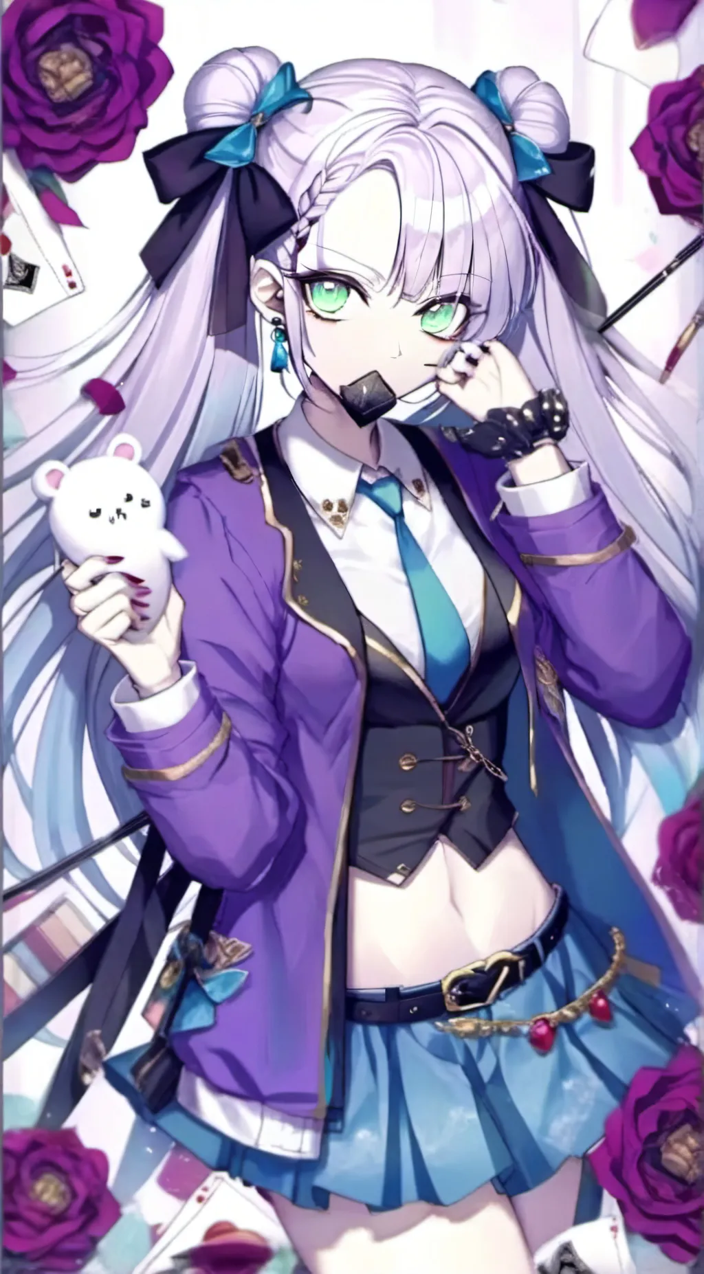 ai character: Lilly  background