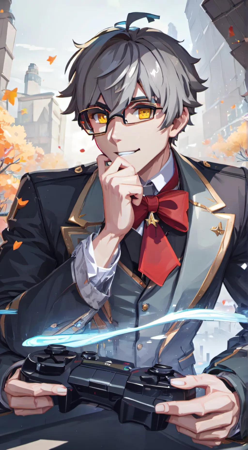 ai character: DanielwfXD background