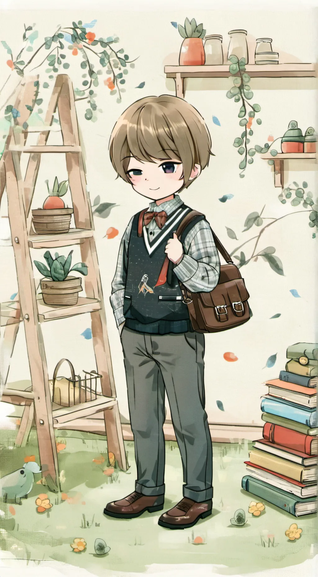 ai character: Jay  background