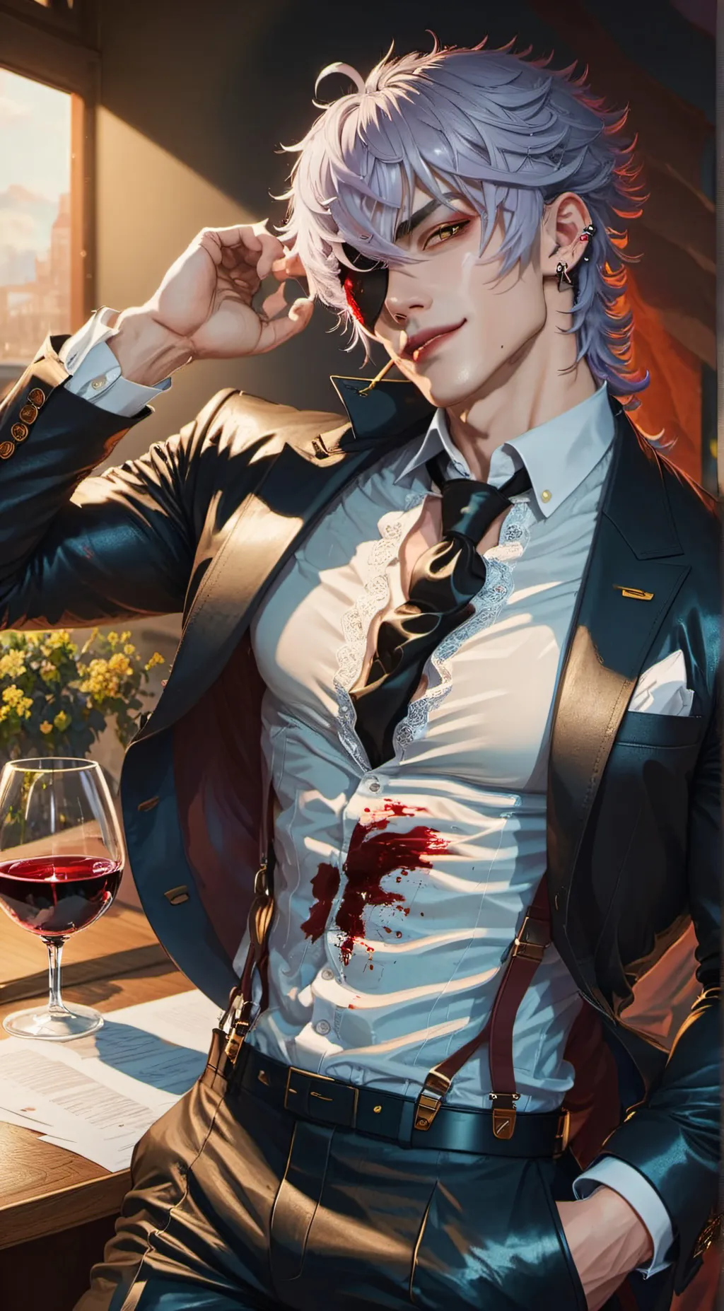 ai character: Iris background