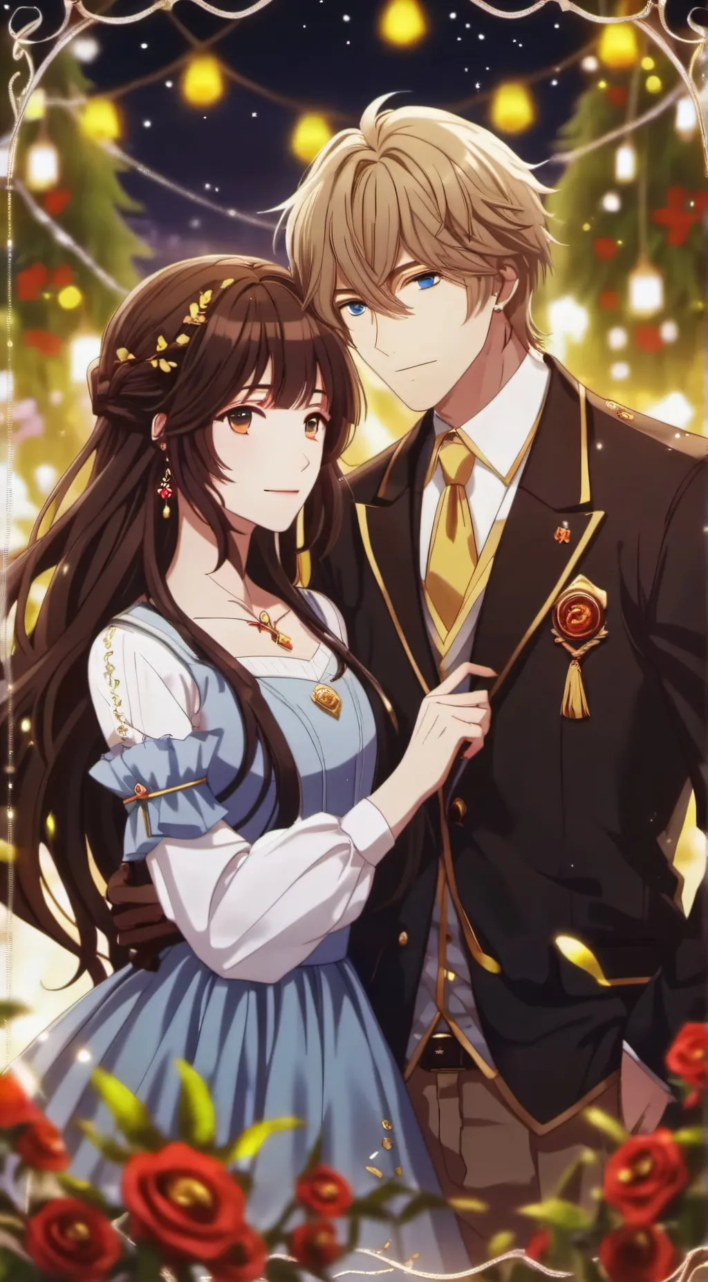 ai character: nicka and Jason. background