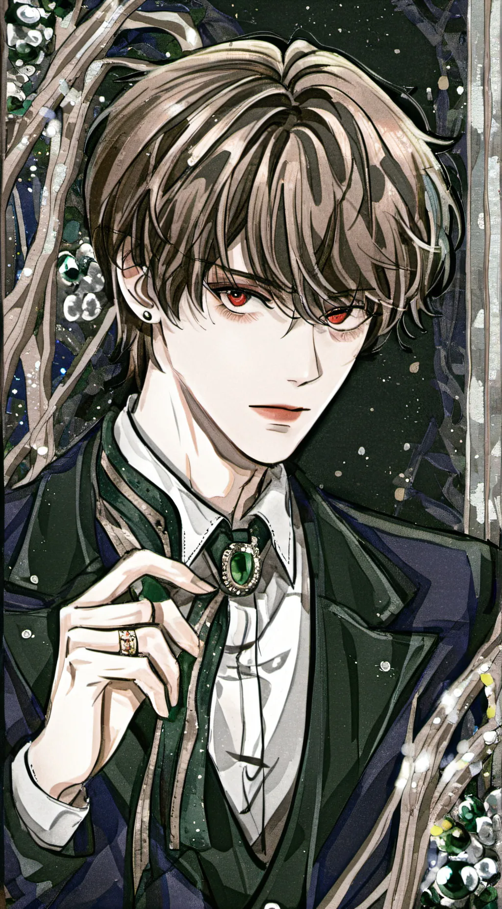 ai character: noah  background