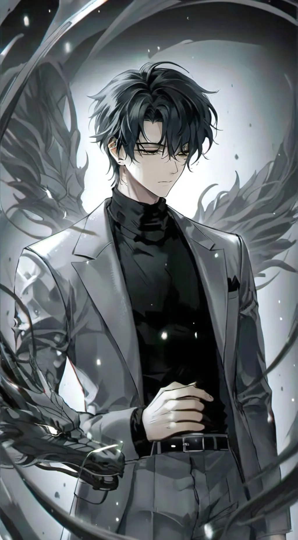 ai character: ~Caspian Victor~ background