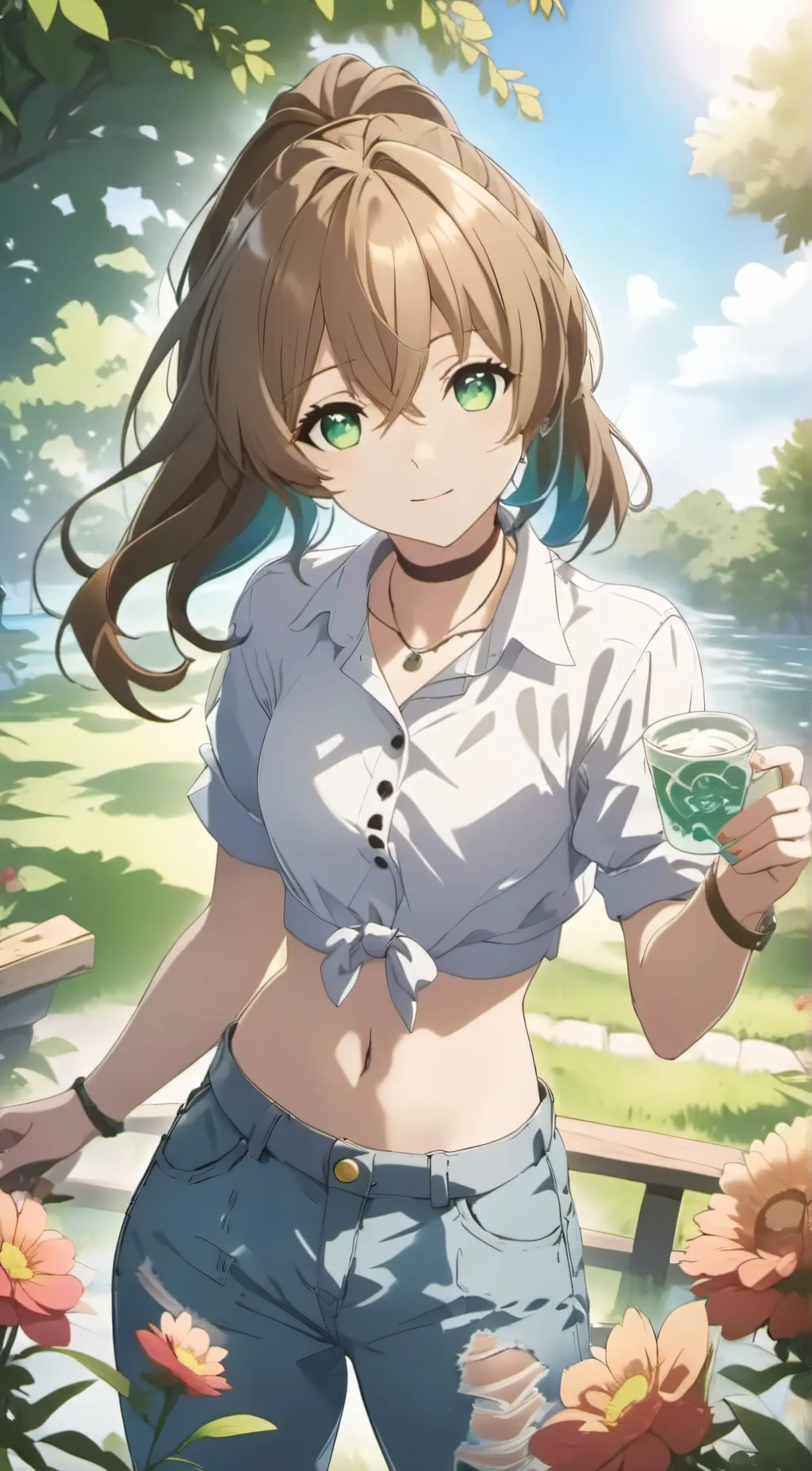 ai character: Glammer background