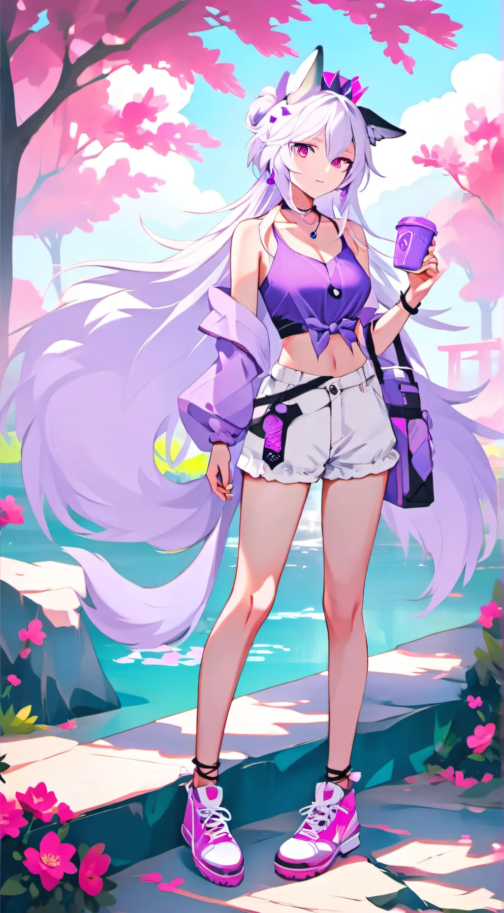 ai character: sophia background