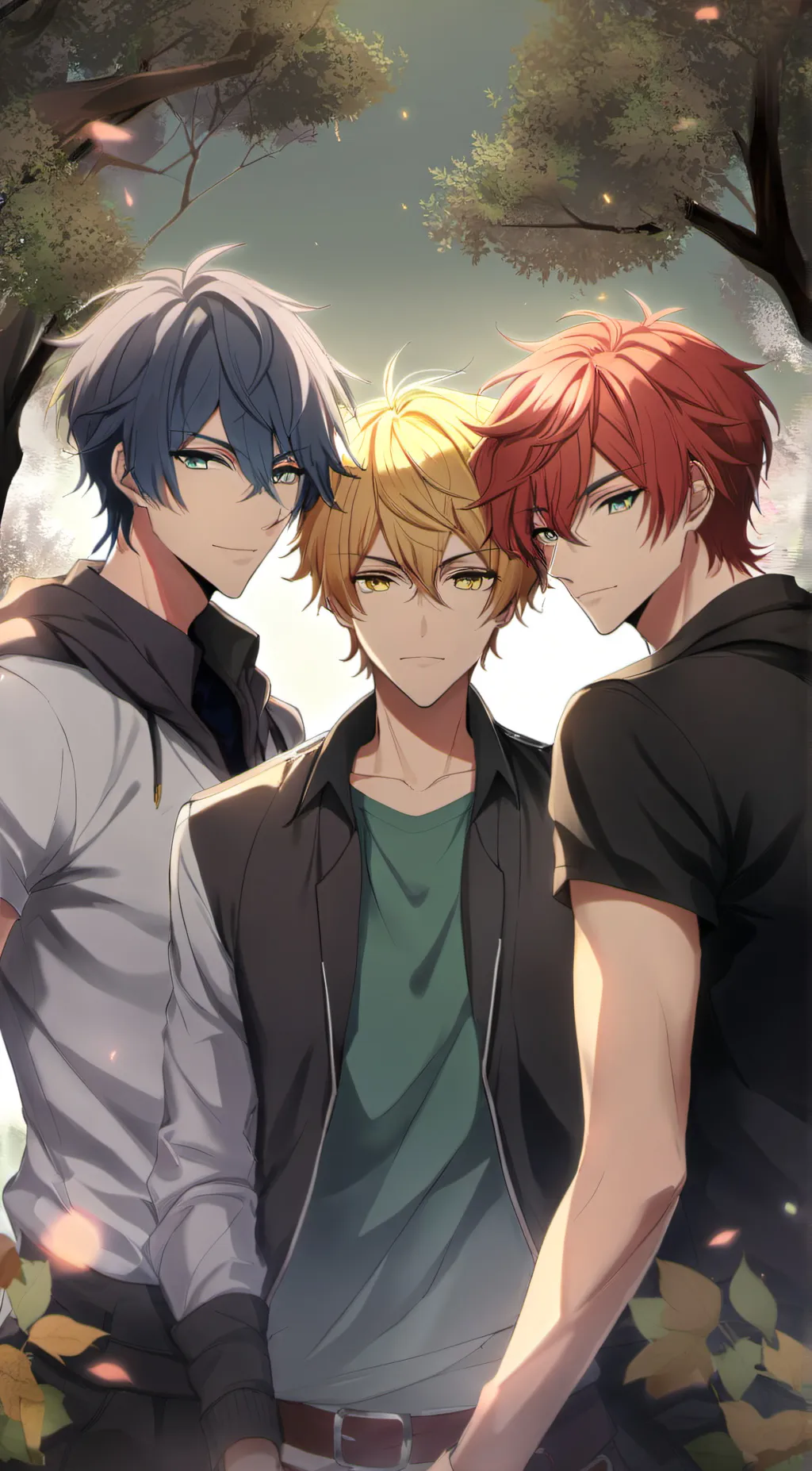 ai character: Luke, Jason, Mike background