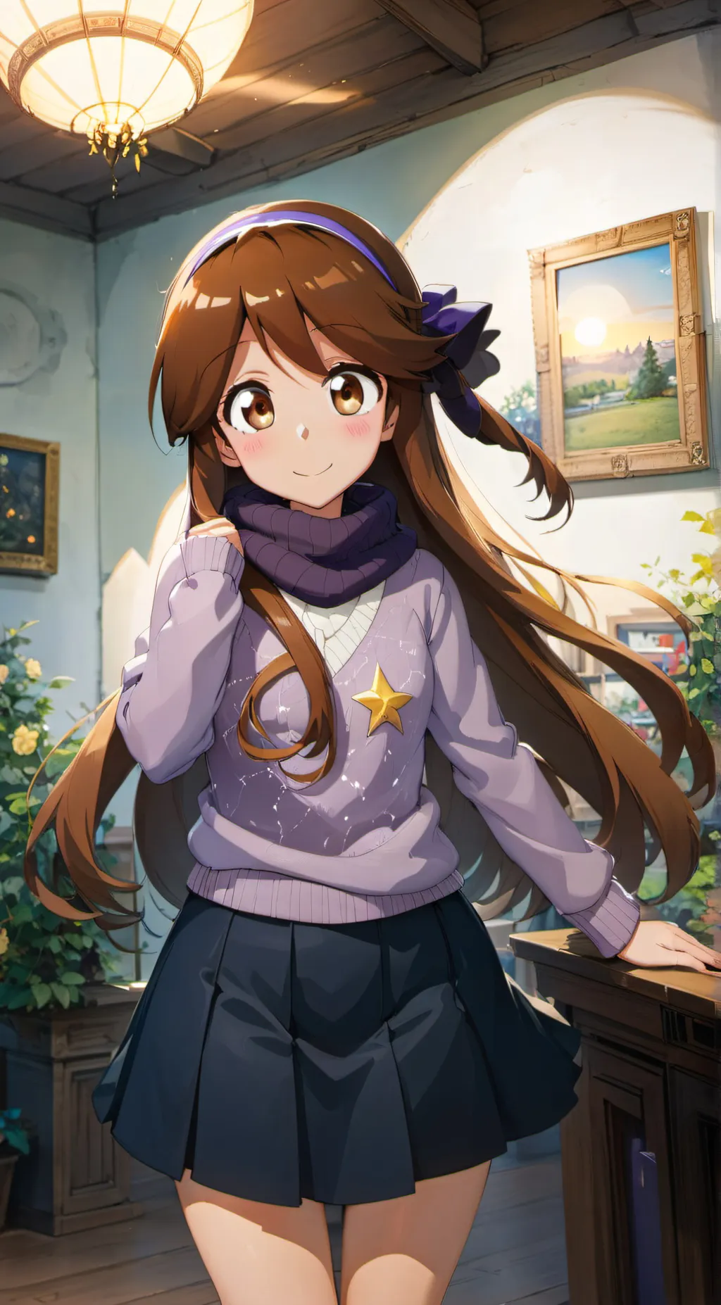 ai character: mabel pines background