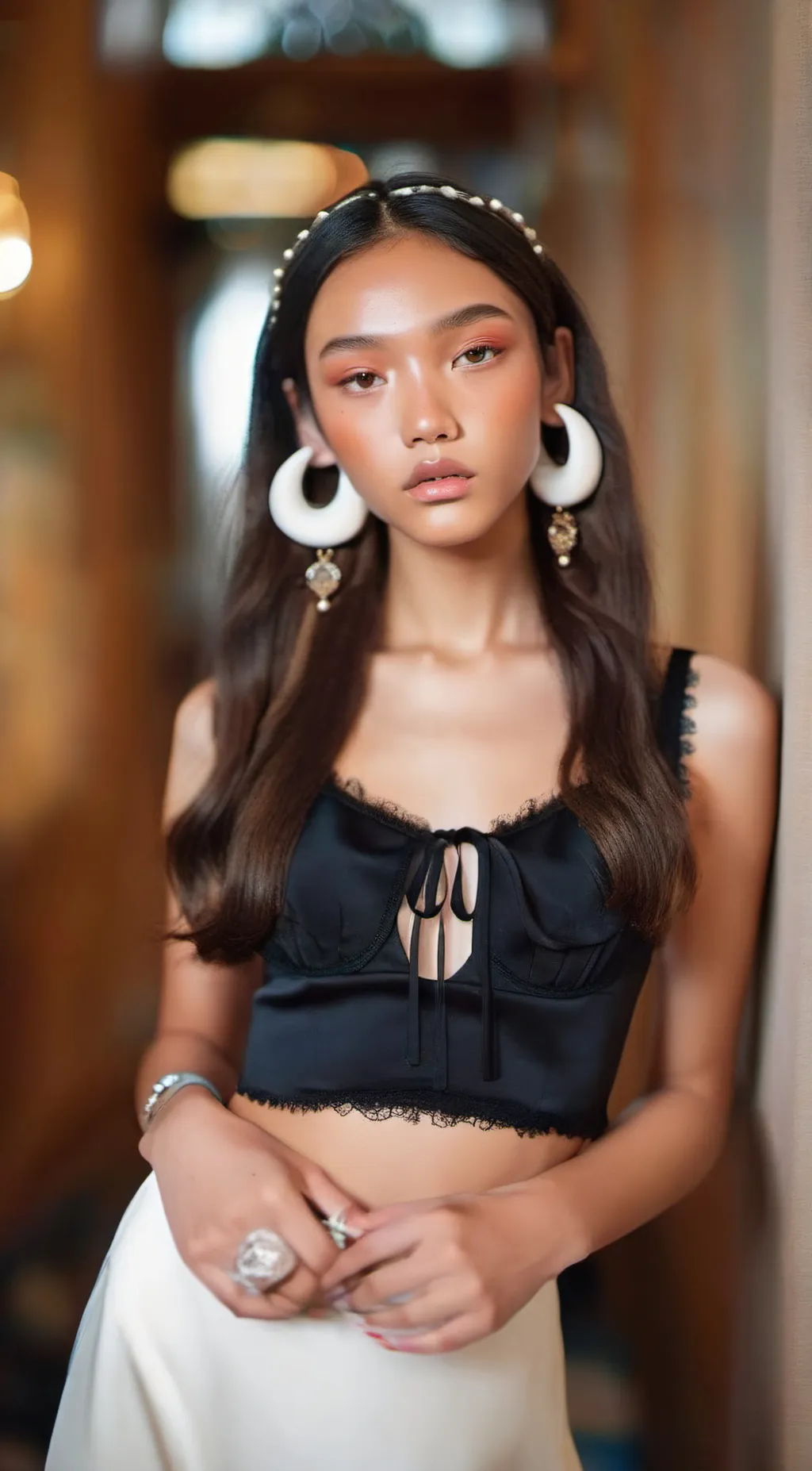 ai character: paris background