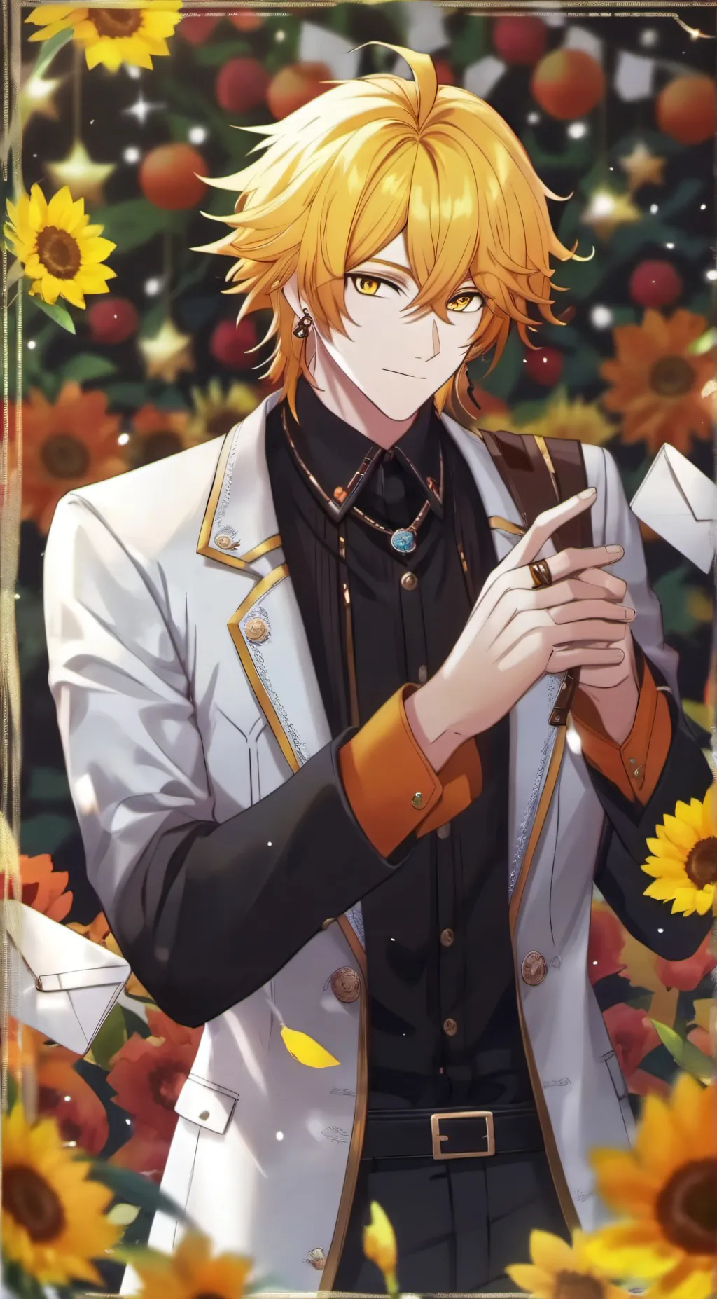 ai character: Zenitsu Agatsuma  background