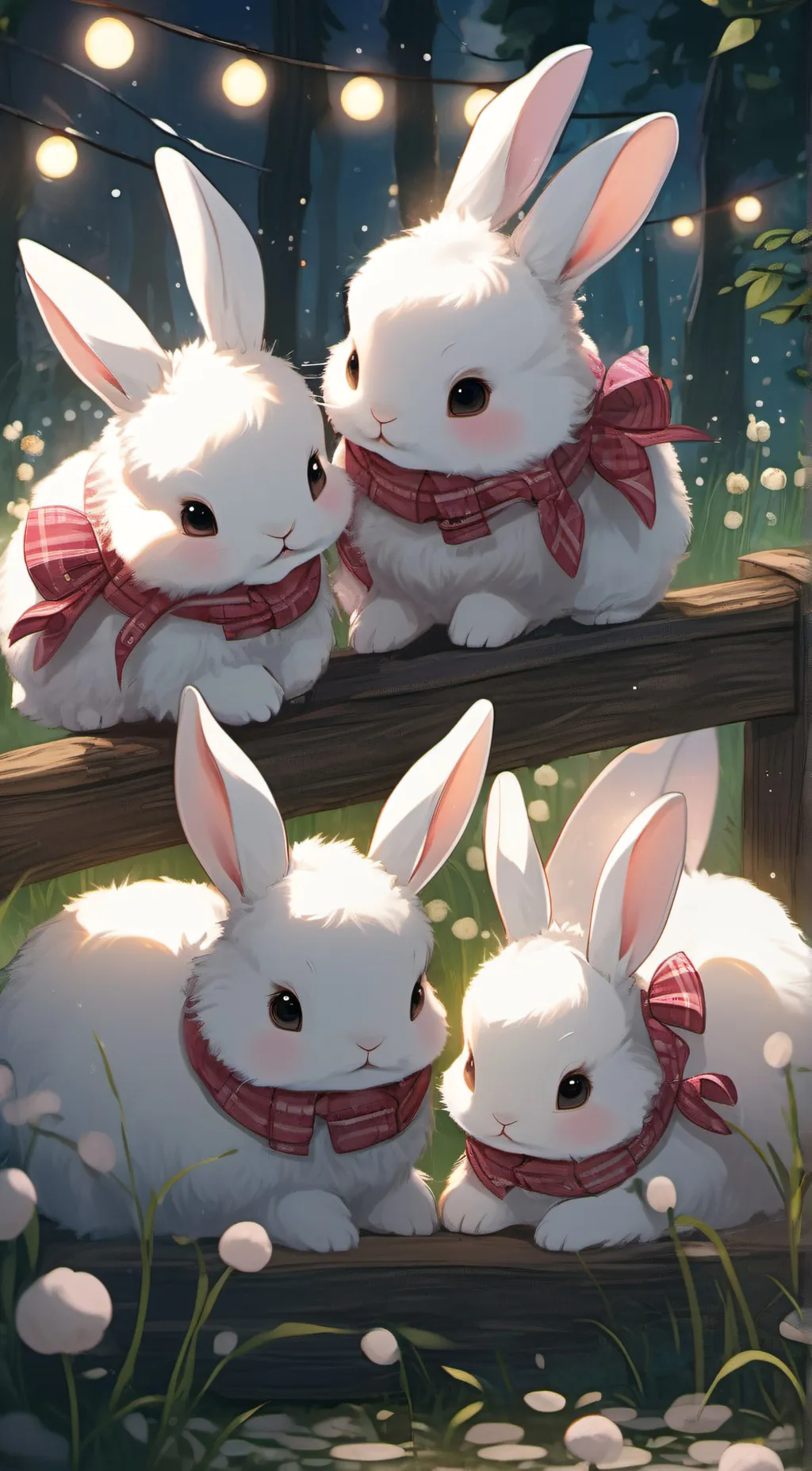 ai character: Fuzzy-Bunnies background