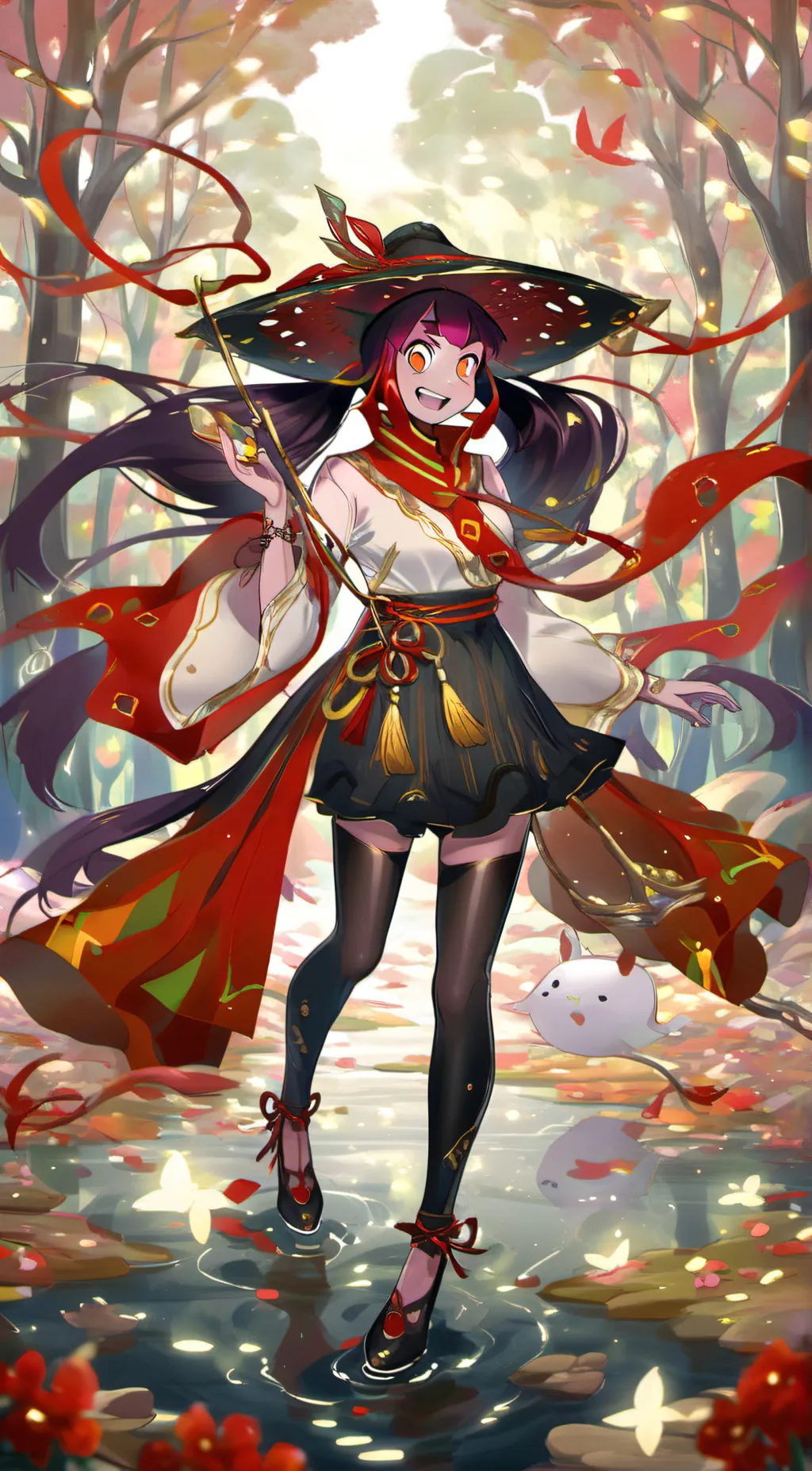 ai character: Spinel background