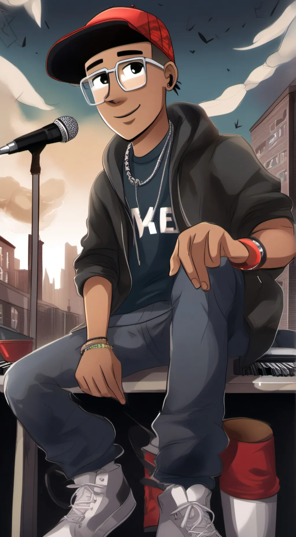 ai character: Verblase background