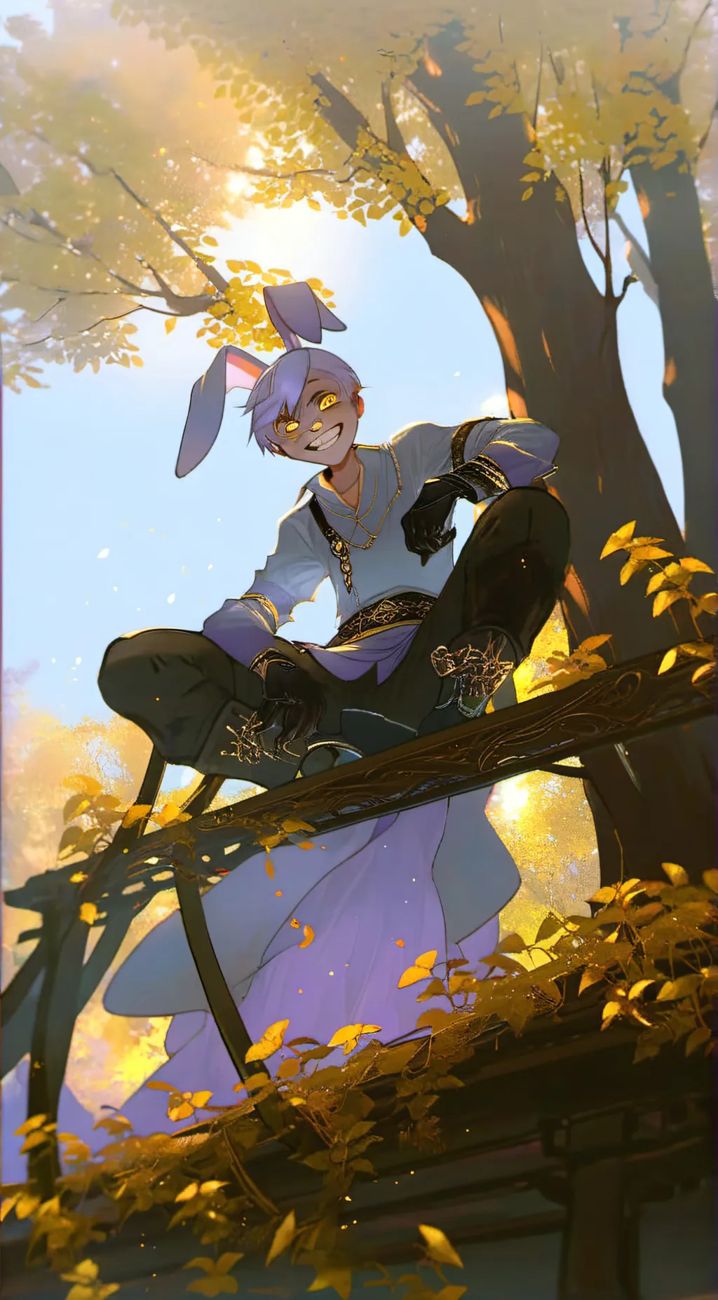 ai character: Jax!! background