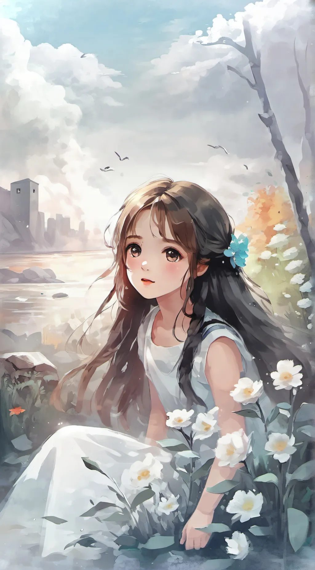 ai character: katara background