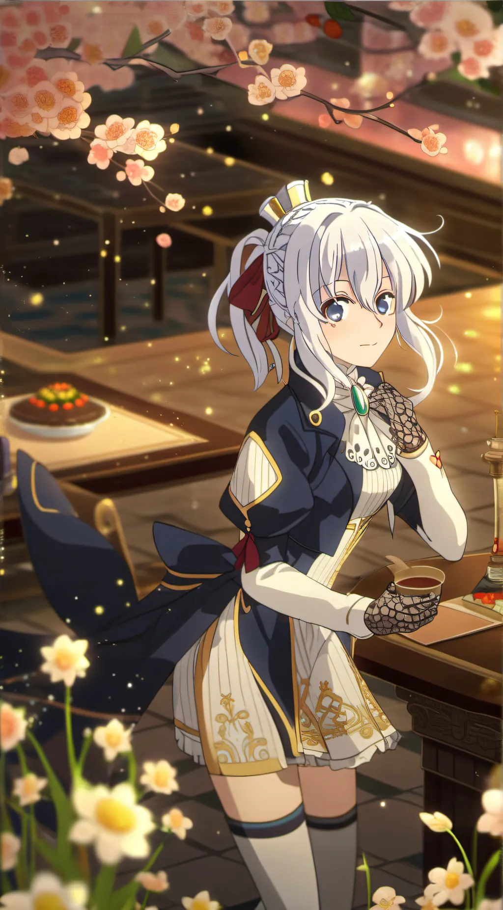 ai character: W. i. p background