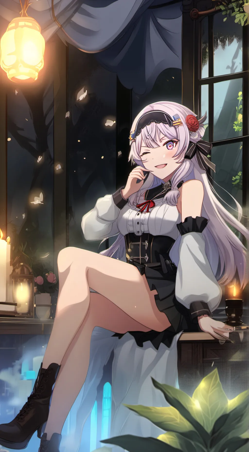 ai character: Ivy background