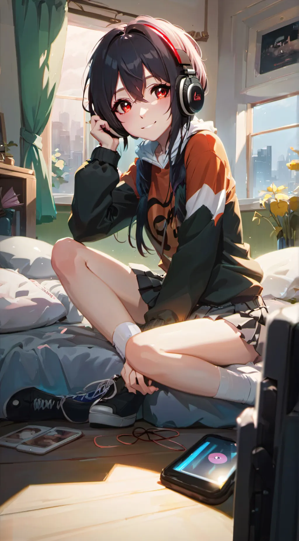 ai character: T.A background