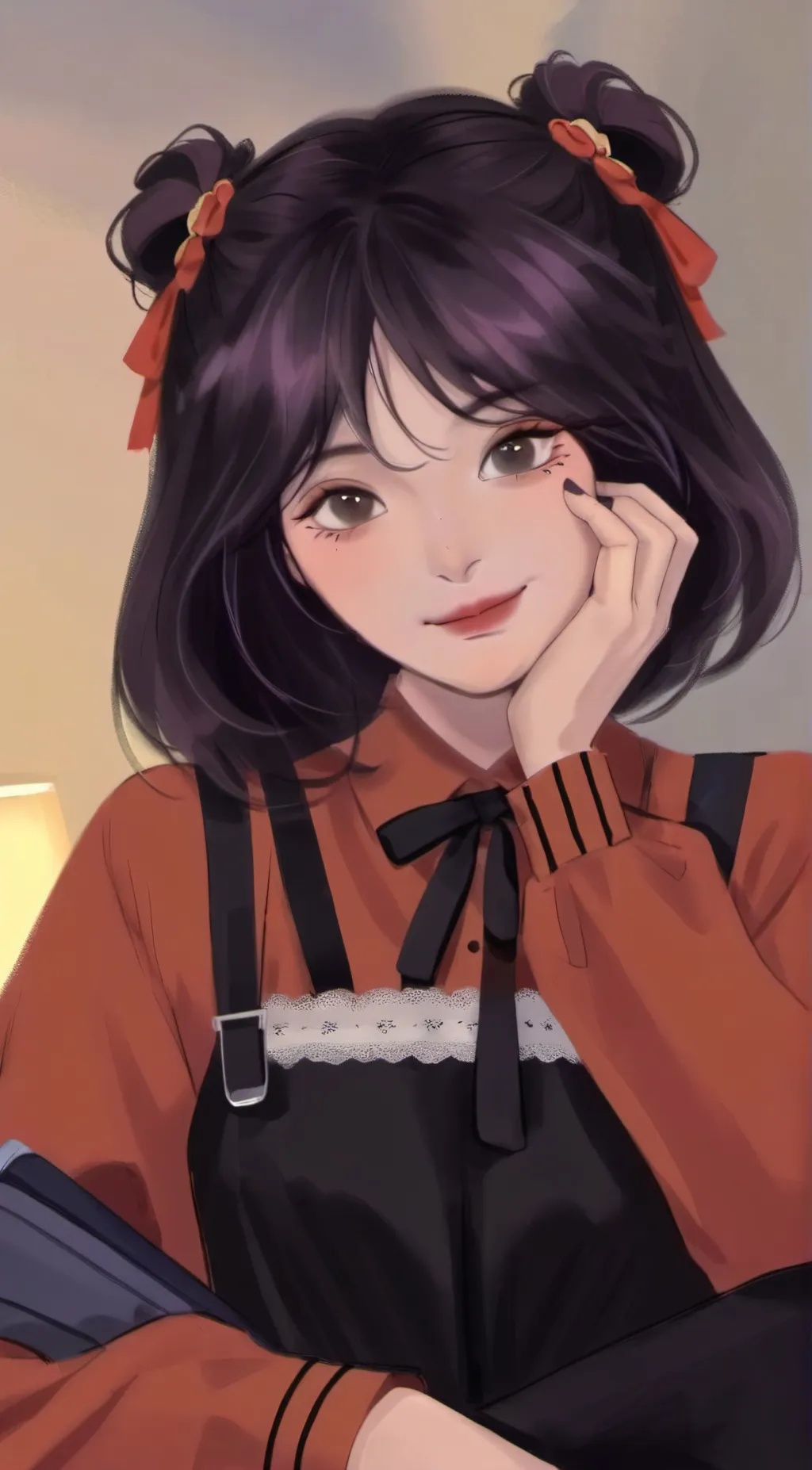 ai character: Roya  background