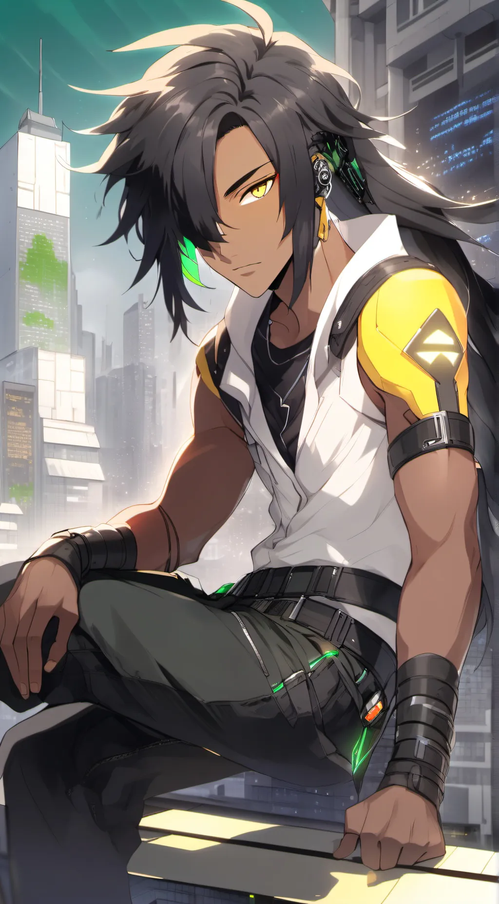 ai character: Dolph lazerhawk background