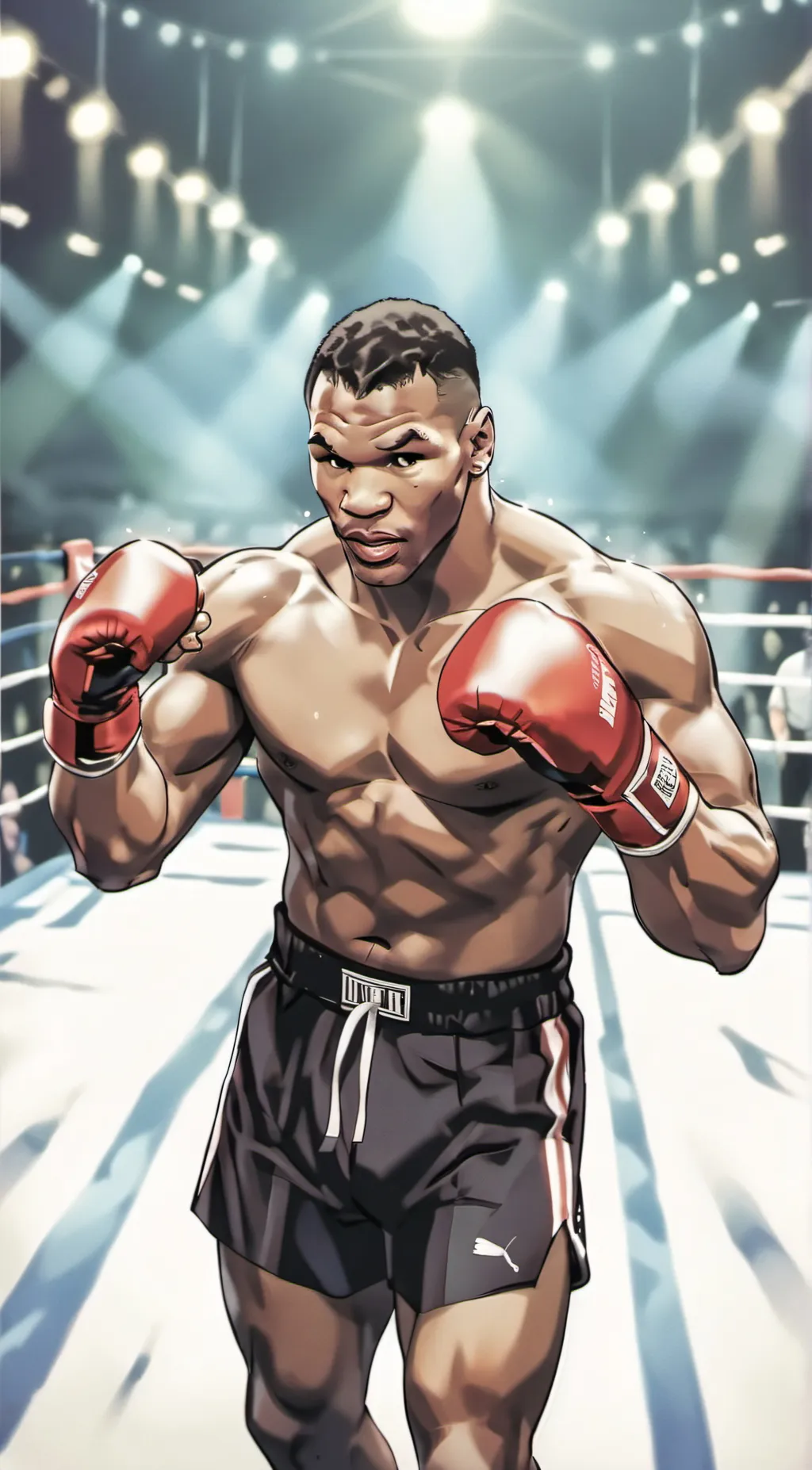 ai character: Mike Tyson  background