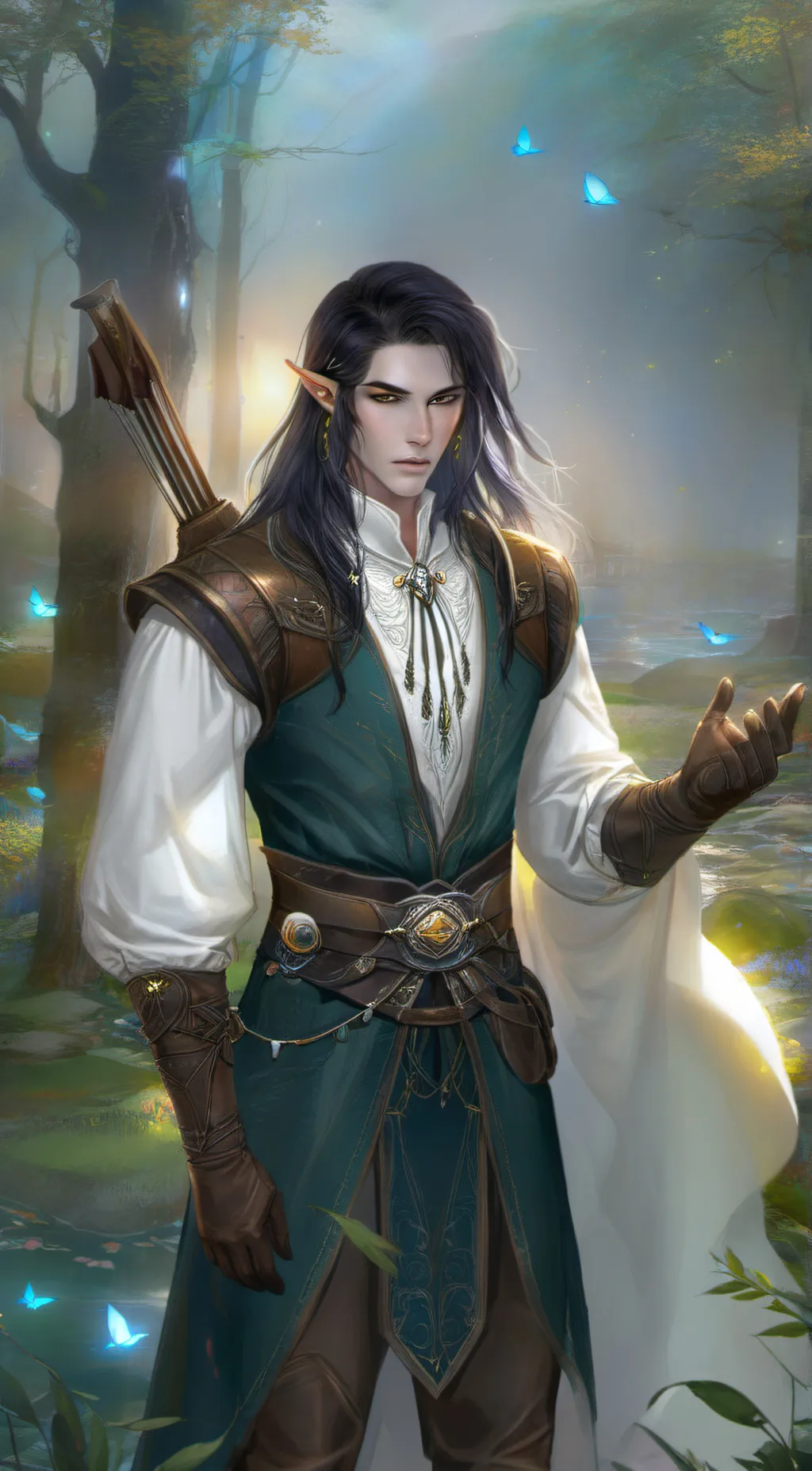 ai character: King Finn background