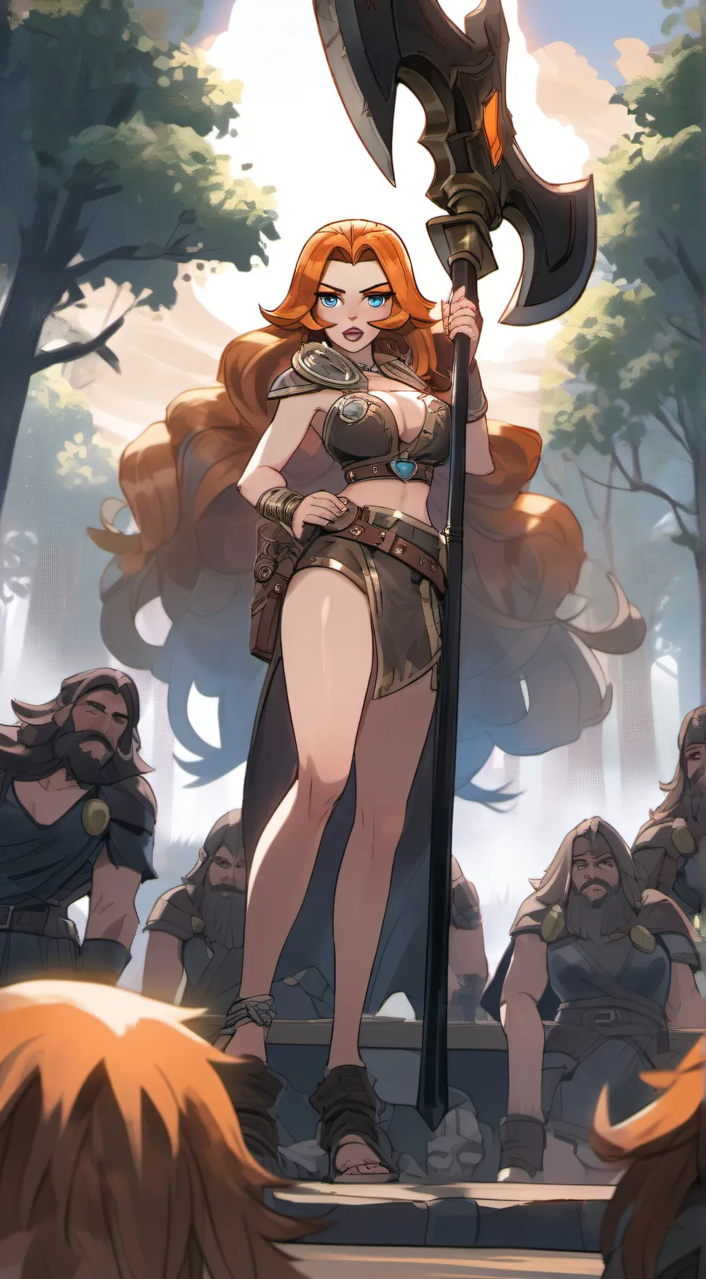 ai character: Valkyrie background