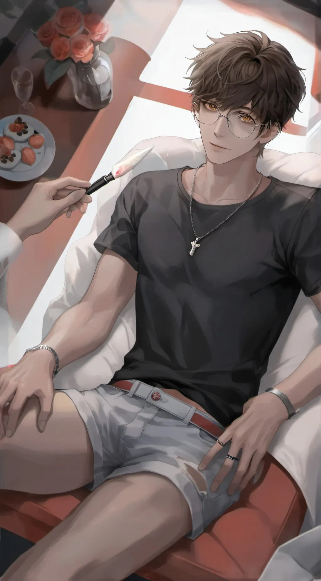 ai character: Max background