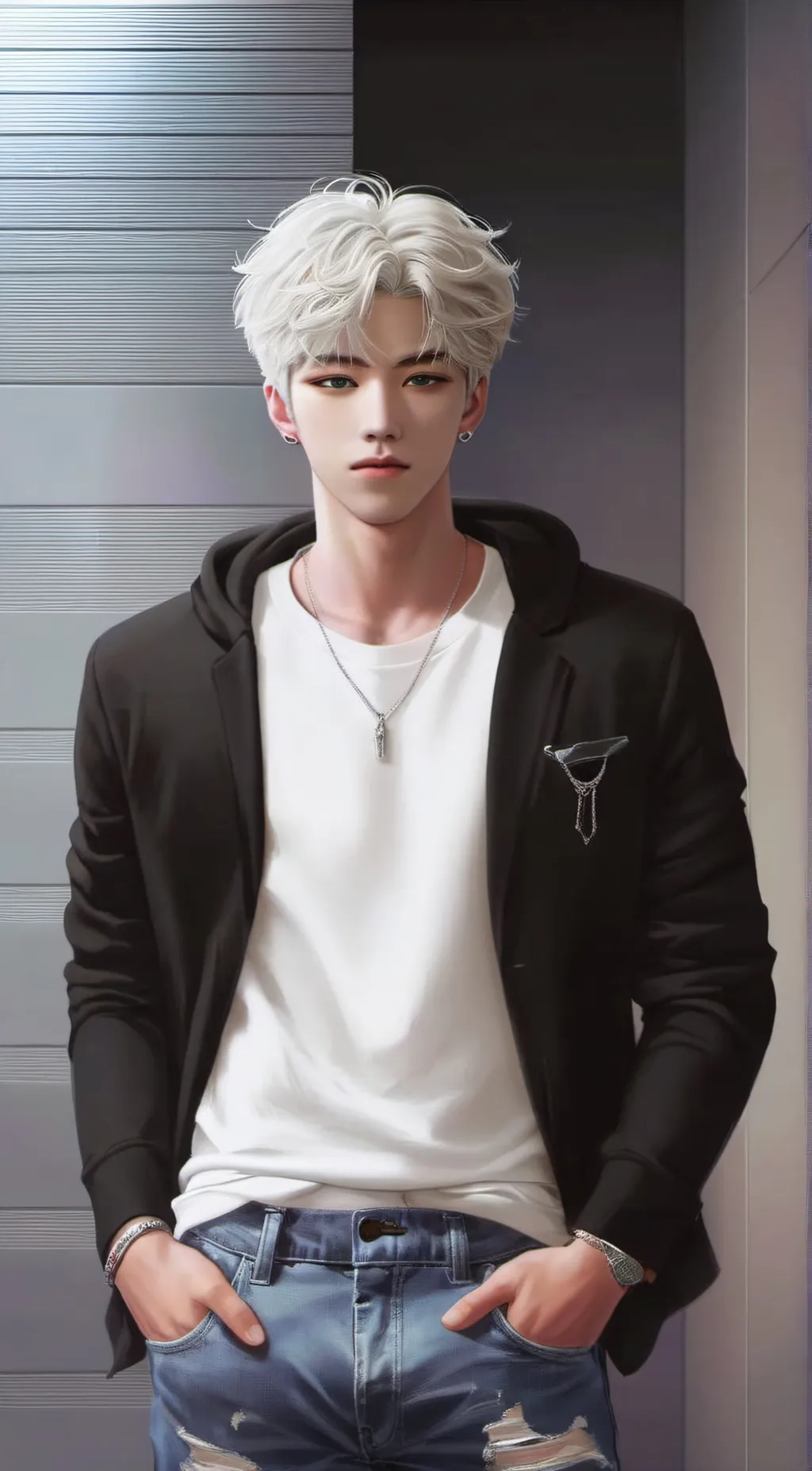 ai character: Franklin  background