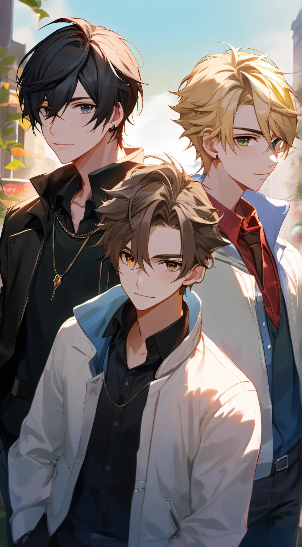 ai character: Phillip,Logan,Eli background