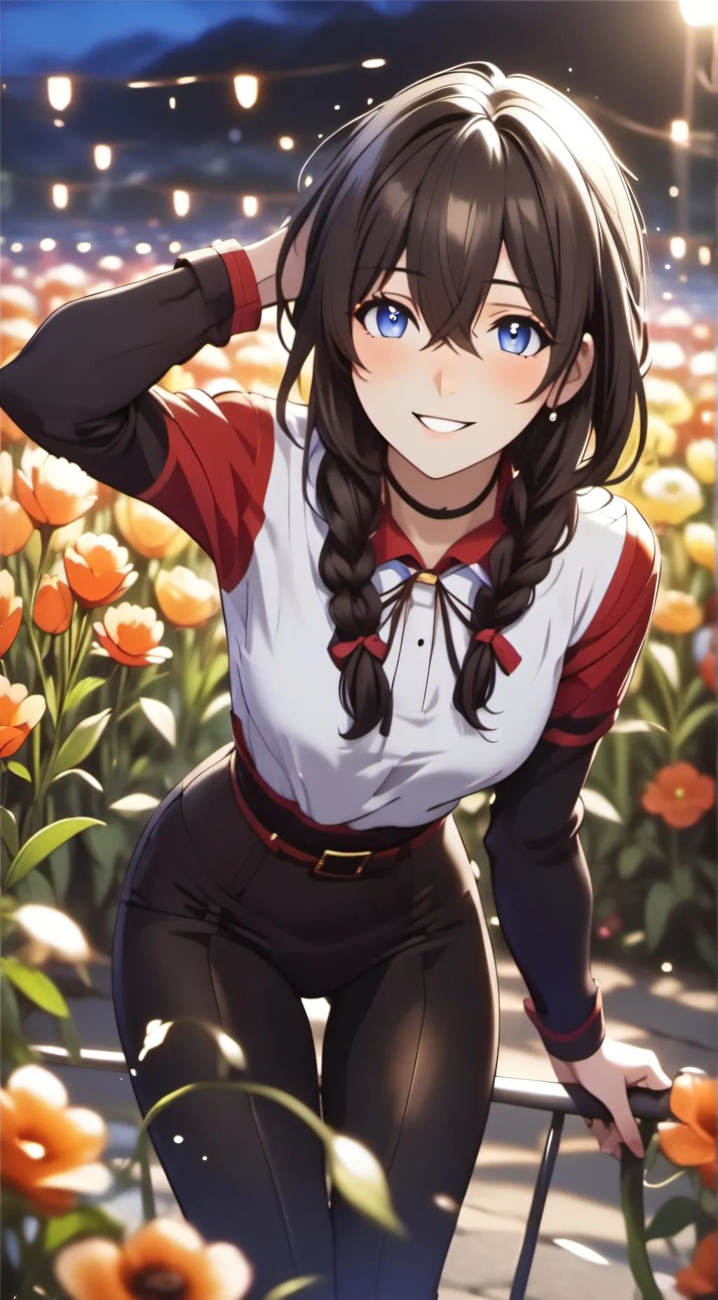 ai character: Sarah background