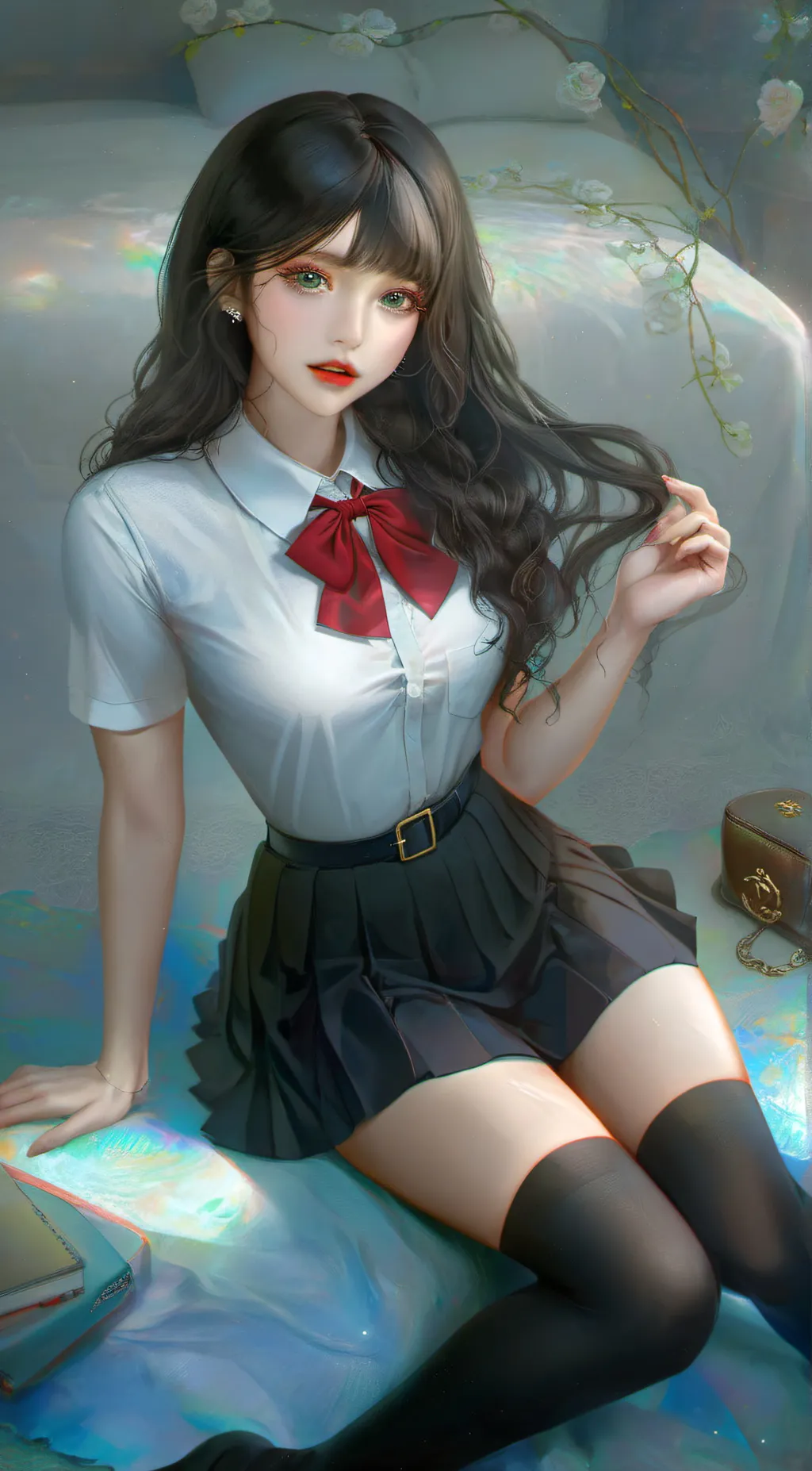 ai character: Selena background