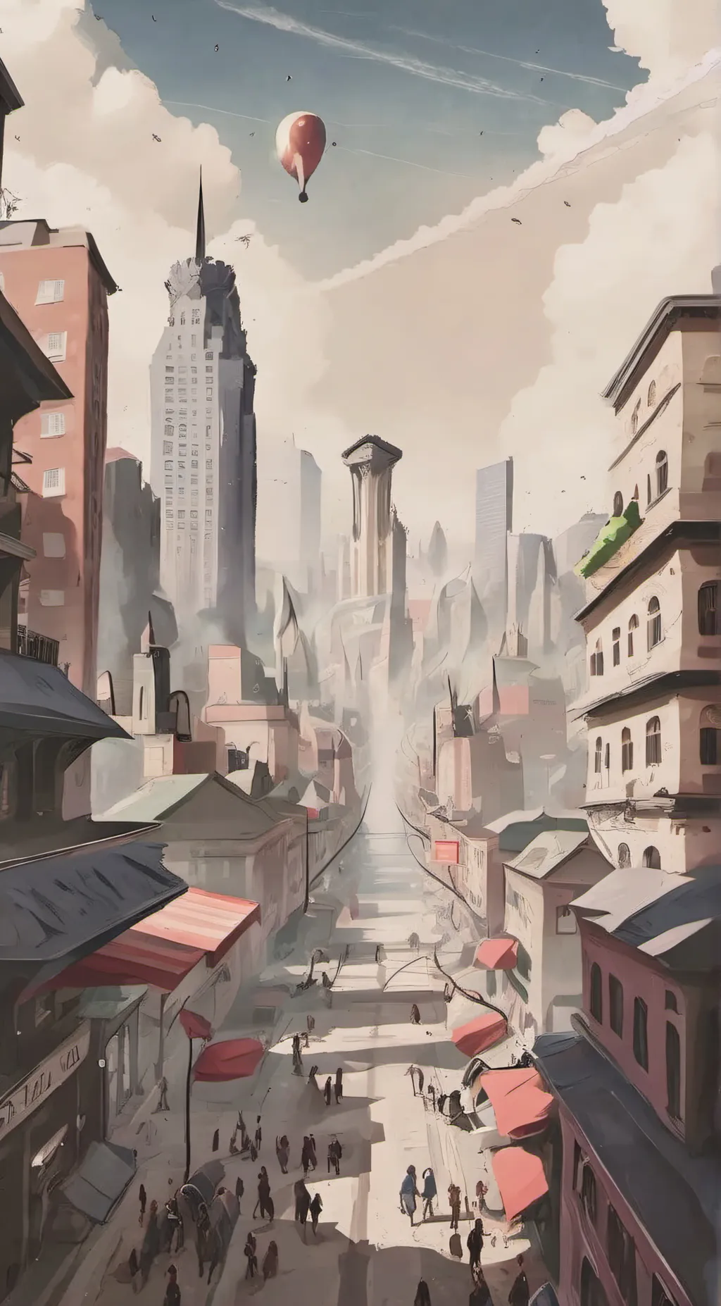 Talkie AI - Chat with super power city