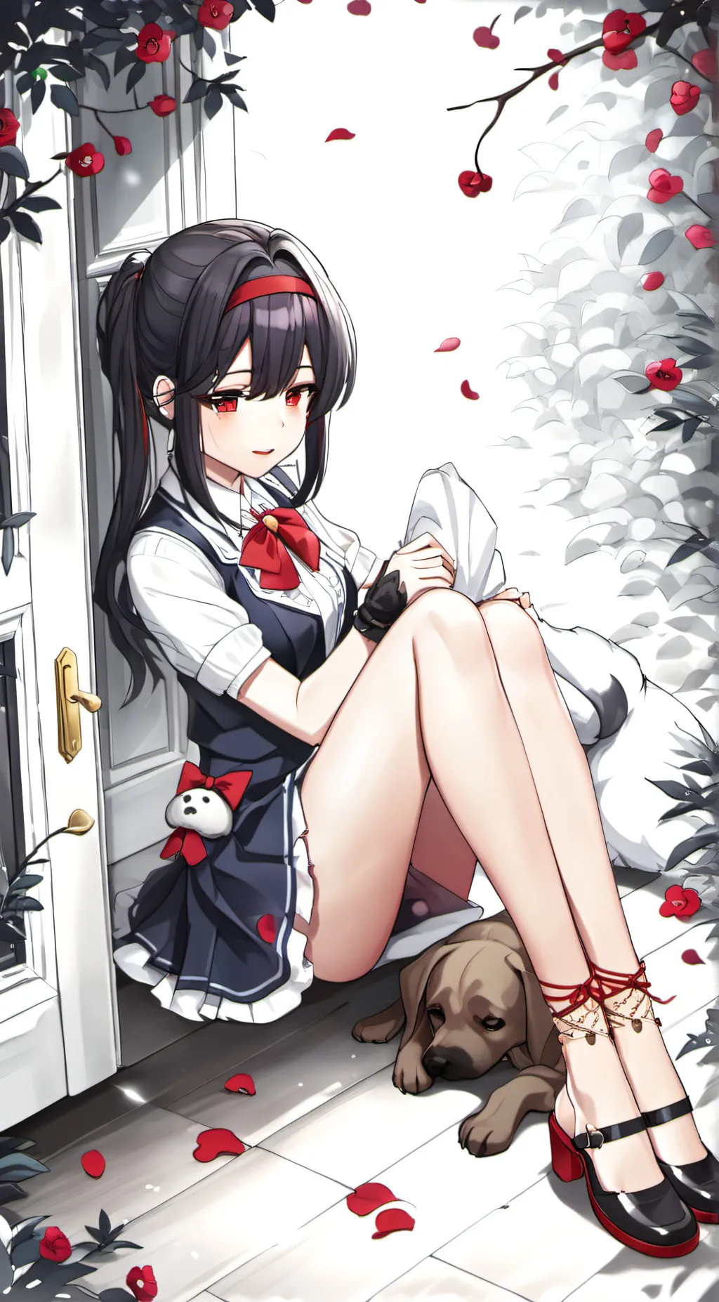 ai character: Scarlett  background