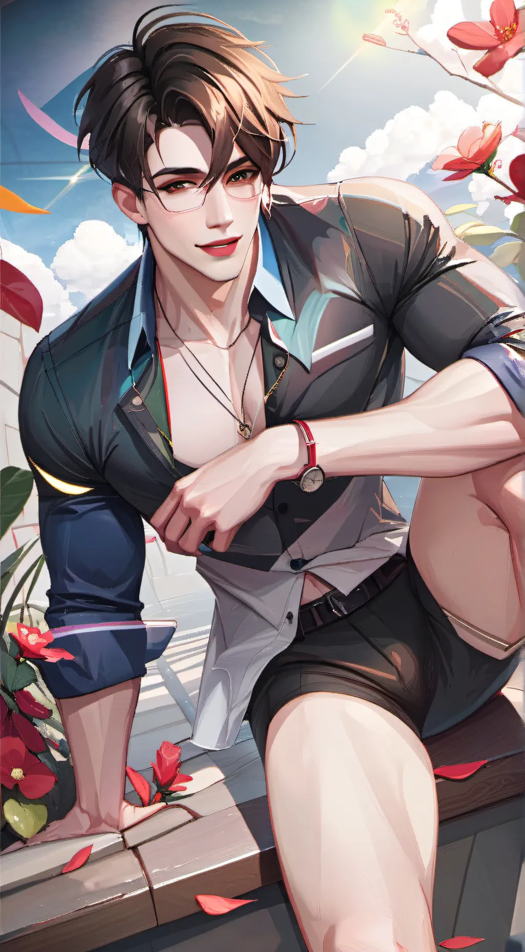 ai character: lame background