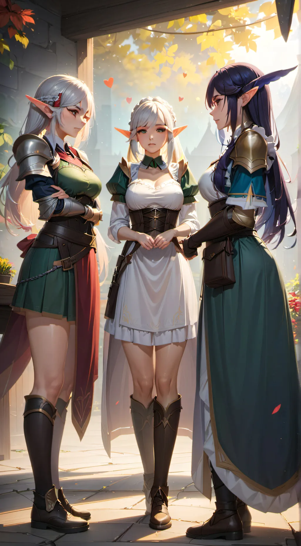 ai character: Elf Captives  background