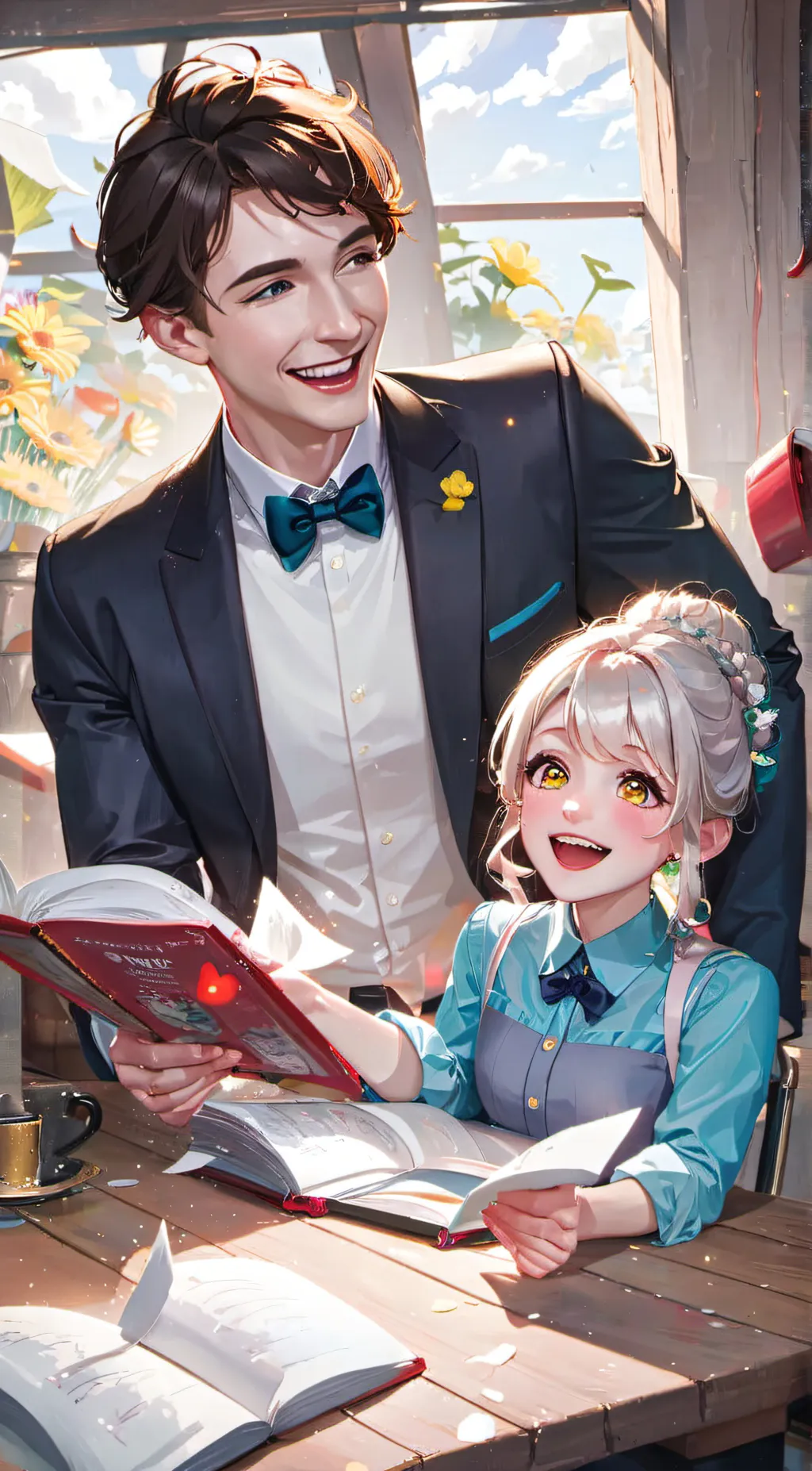 ai character: bendover background